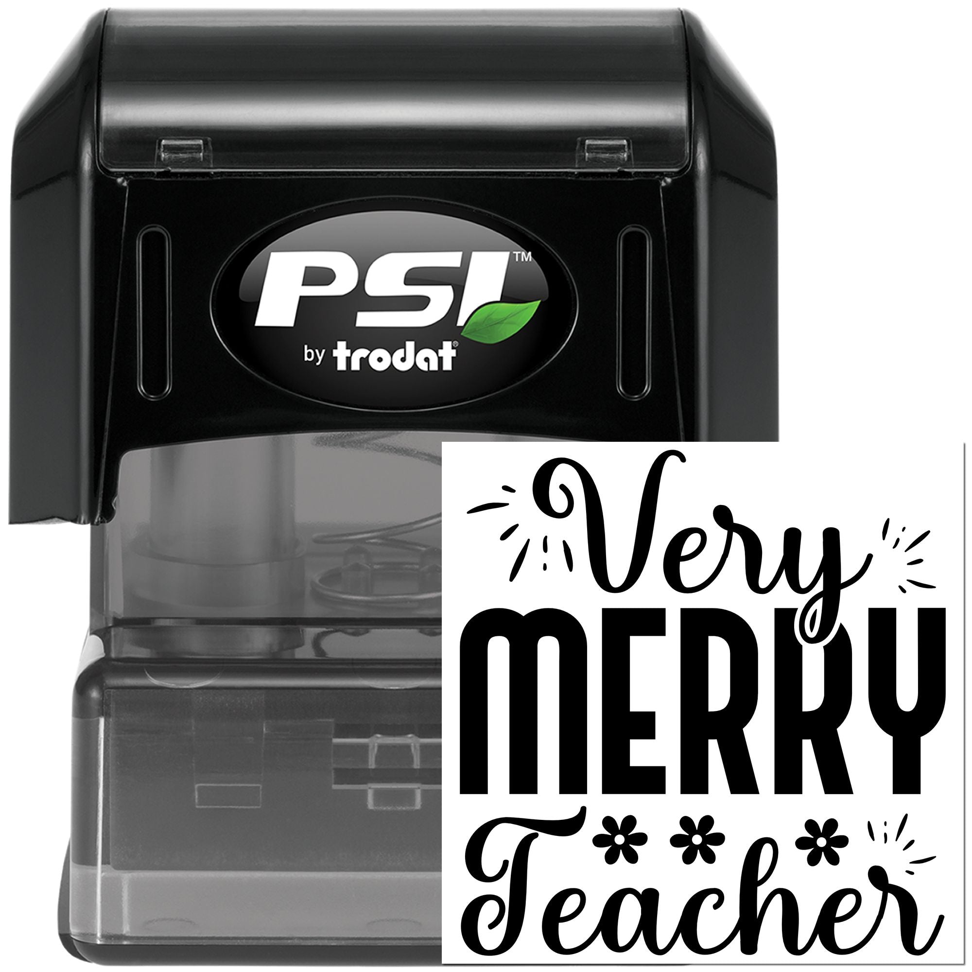 Pre-Inked Very Nerdy Teacher Paper Goods Stamp