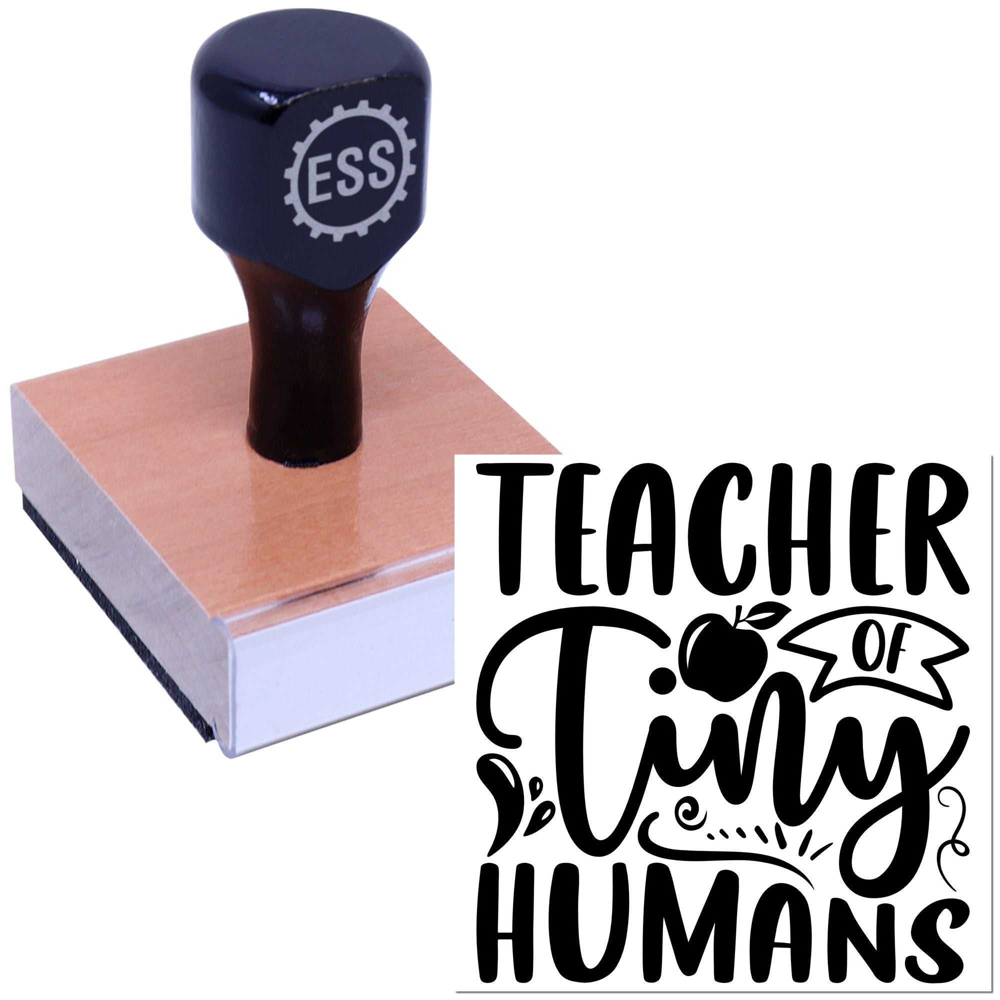 Mini Minds Mentor Postcard Rubber Stamp