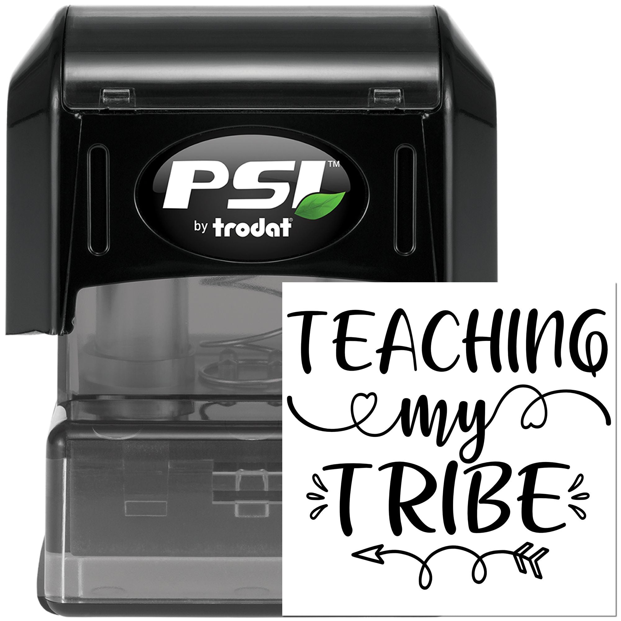 Pre-Inked Teaching My Tribe Party Favor Stamp