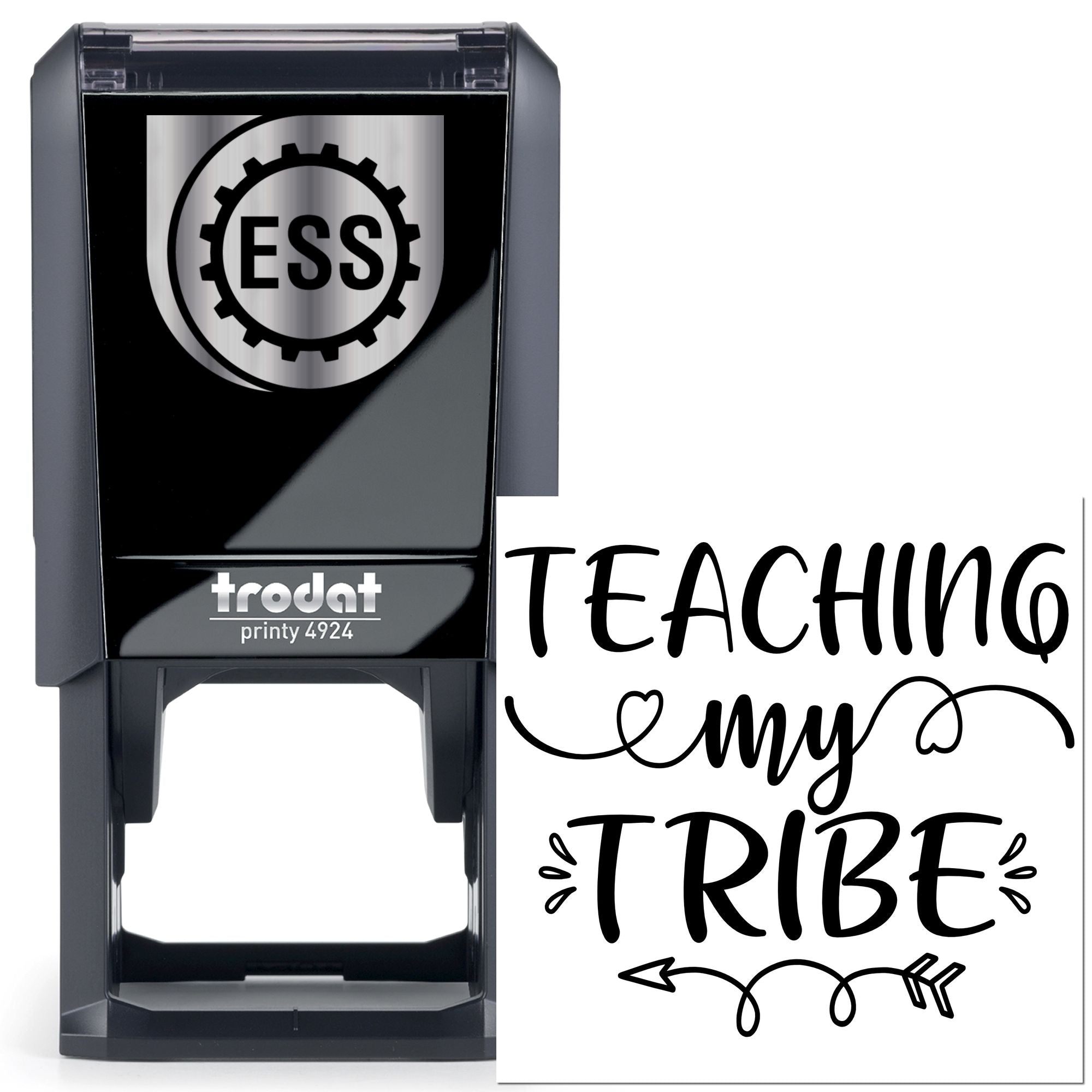 Self-Inking Teaching Tribe Scrapbook Stamp