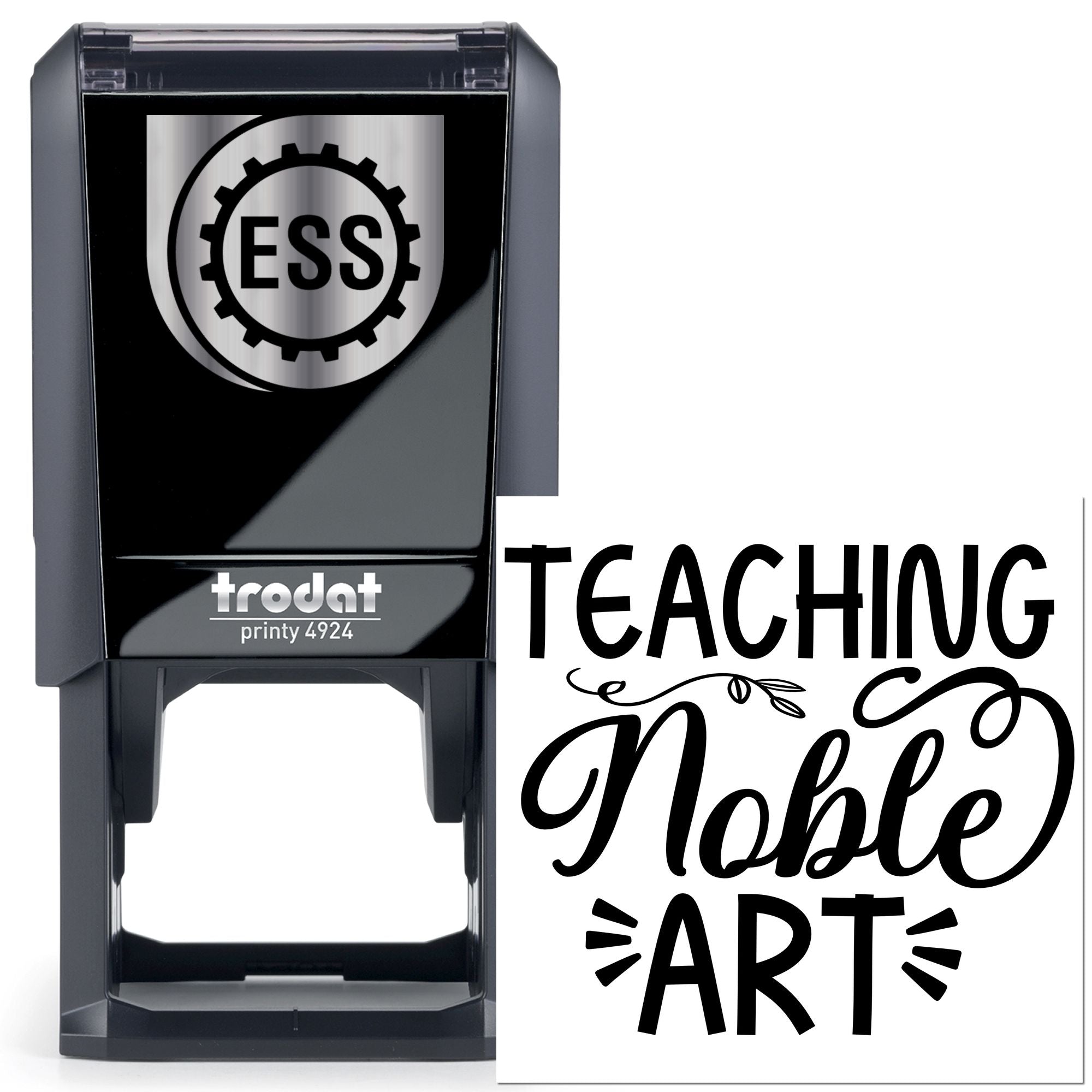 Self-Inking Noble Art Postcard Stamp