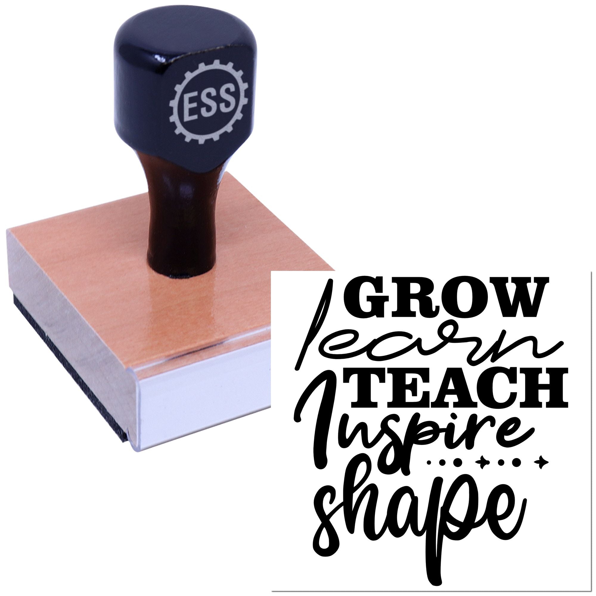 Cultivate Minds Daily Paper Craft Rubber Stamp