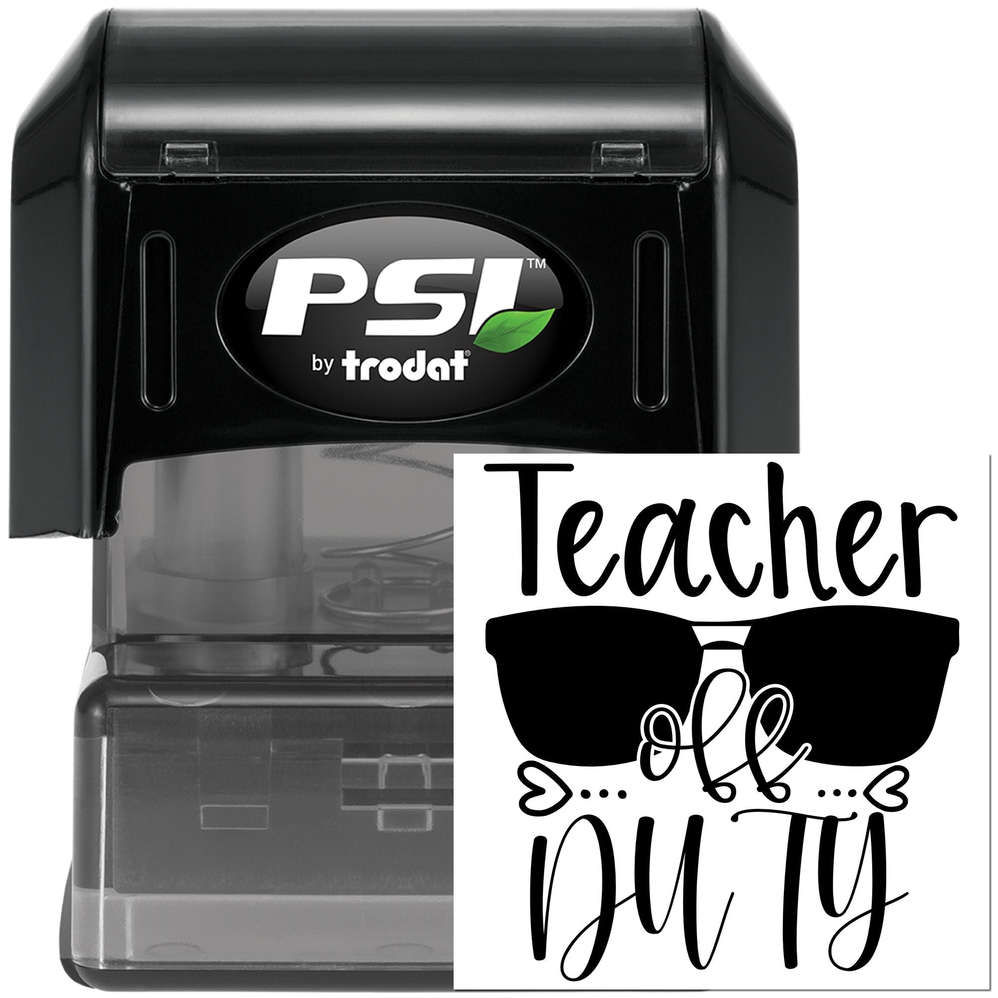 Pre-Inked Teacher Off Duty Journaling Stamp