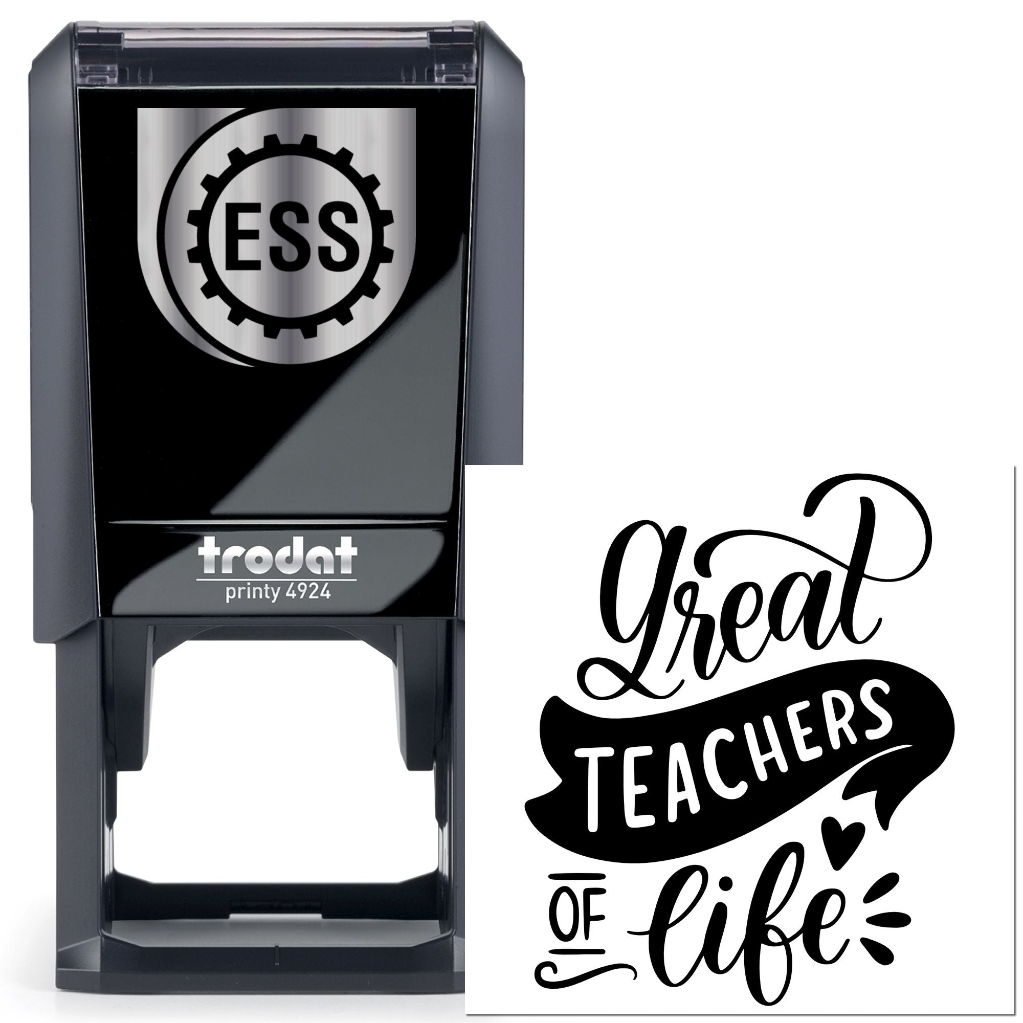 Self-Inking Great Teachers Craft Stamp