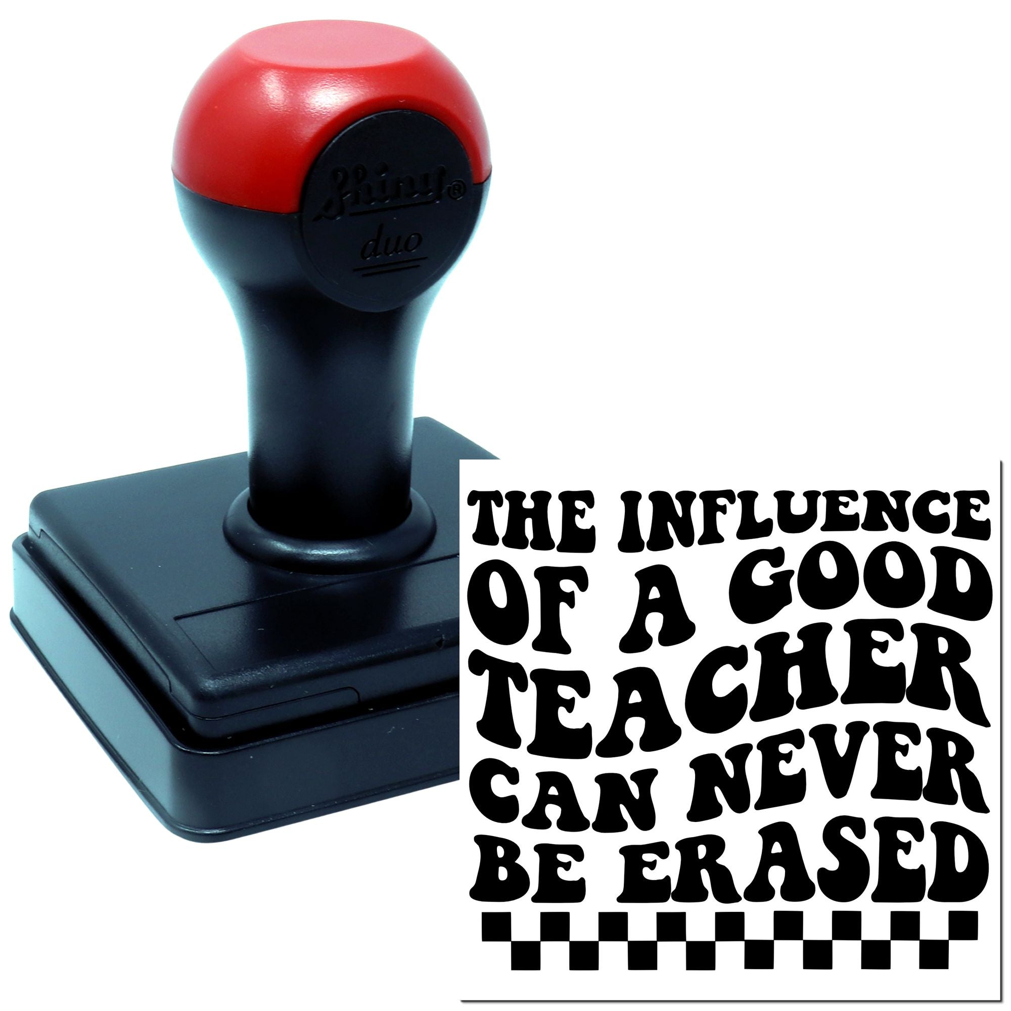 Duo Influence Of A Good Teacher Hand Stamp