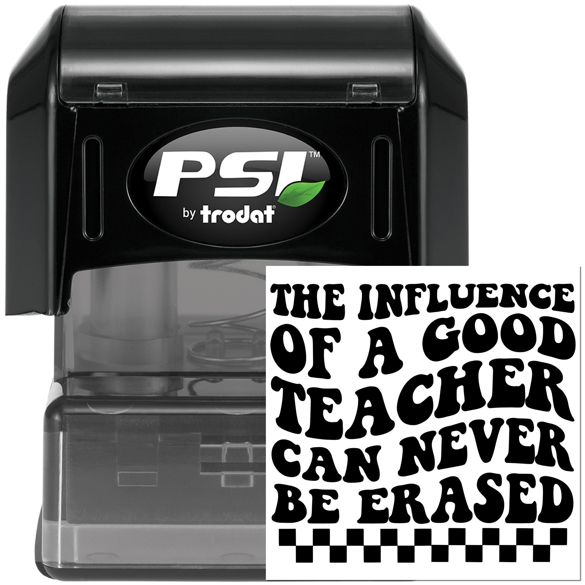 Pre-Inked Teacher Influence Endures Handcraft Stamp