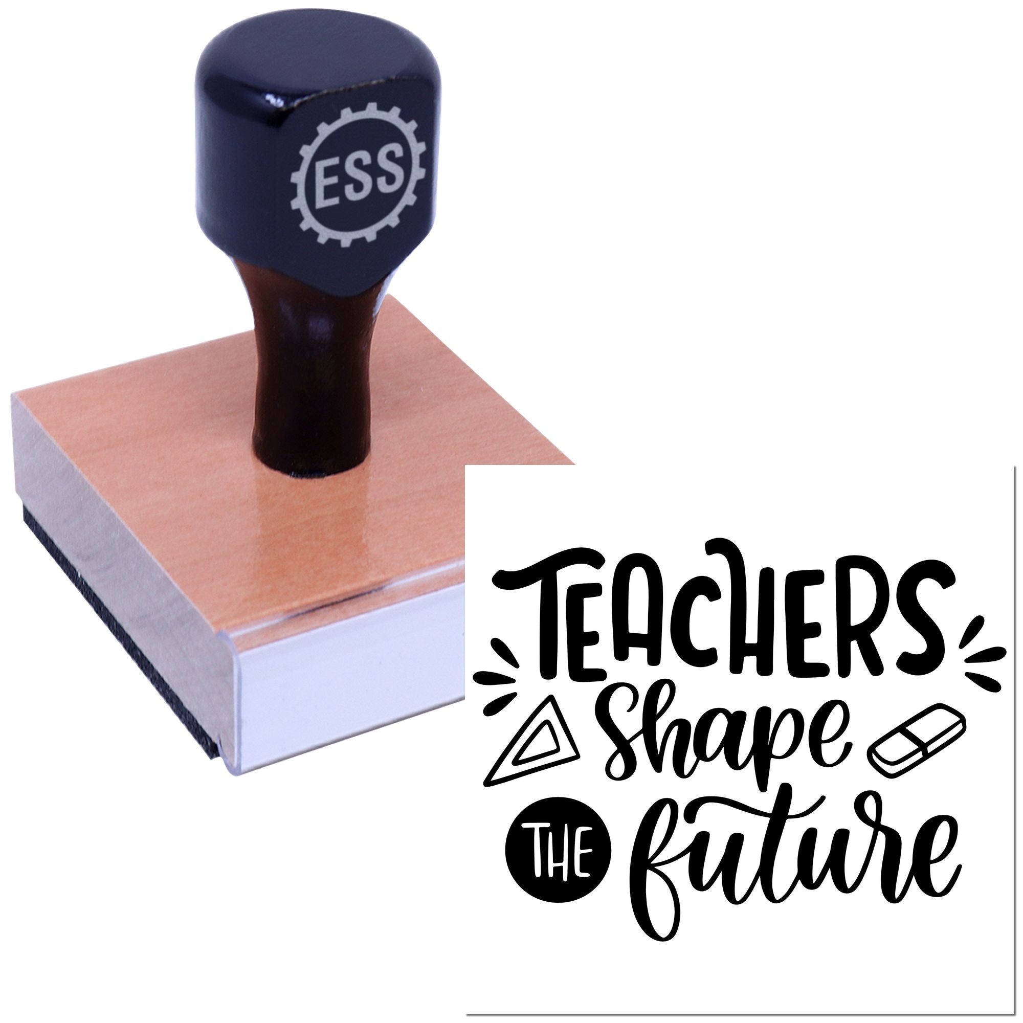 Molding Tomorrow’S Minds Greeting Card Rubber Stamp