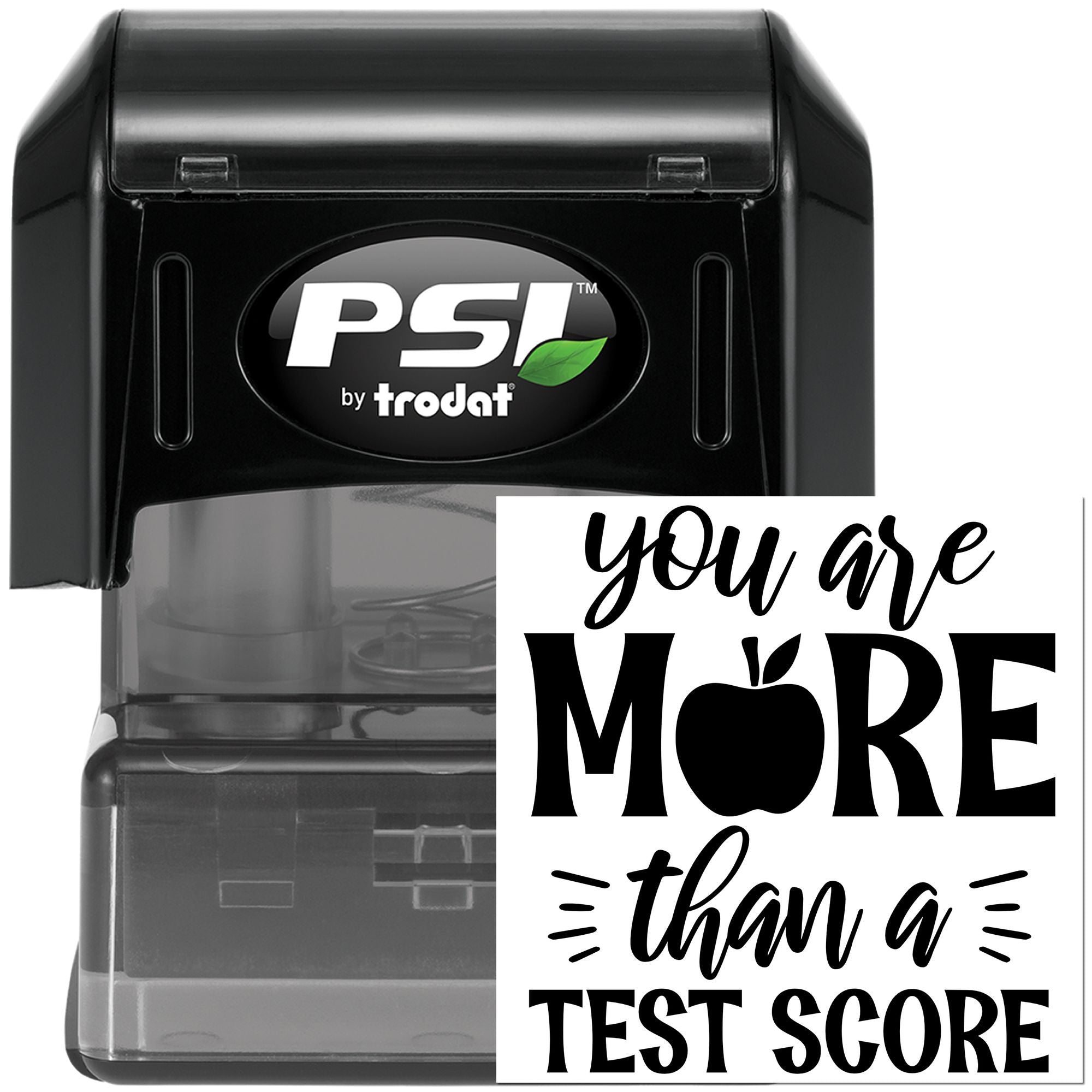 Pre-Inked More Than Score Greeting Card Stamp