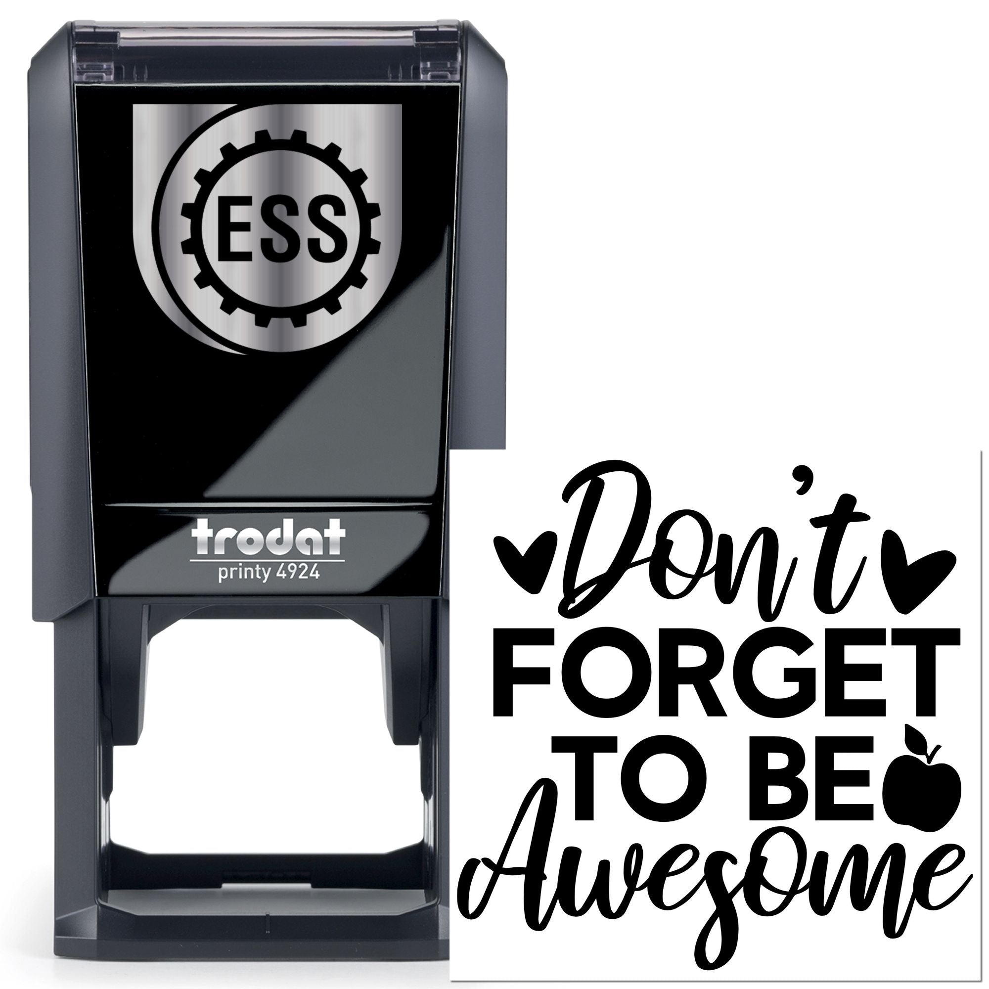Self-Inking Motivation Poster Scrapbook Stamp