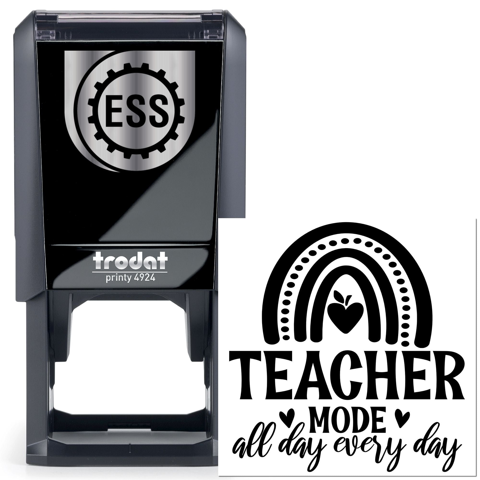 Self-Inking Teacher Mode Papercraft Stamp