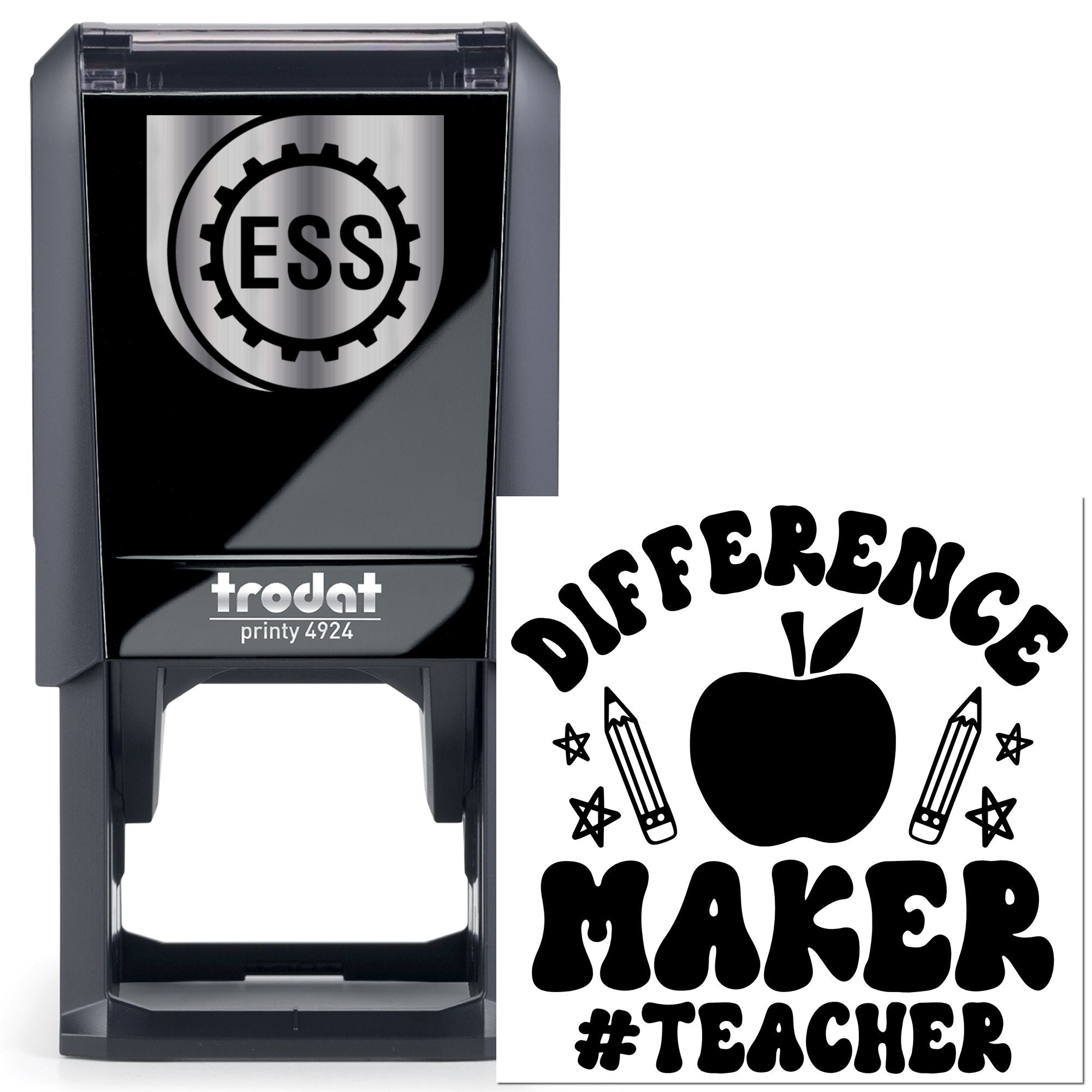 Self-Inking Difference Maker Journaling Stamp
