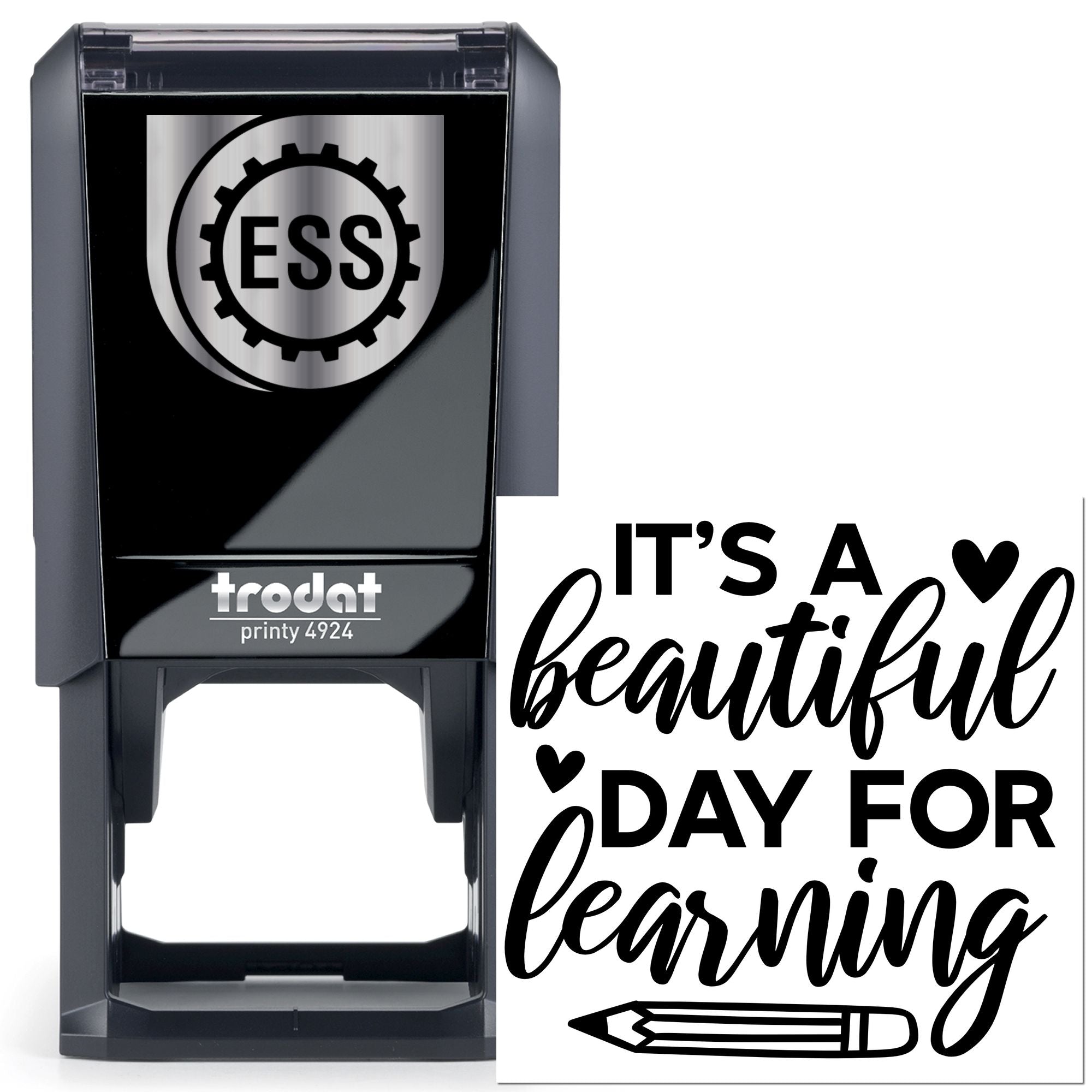 Self-Inking Beautiful Learning Handcraft Stamp