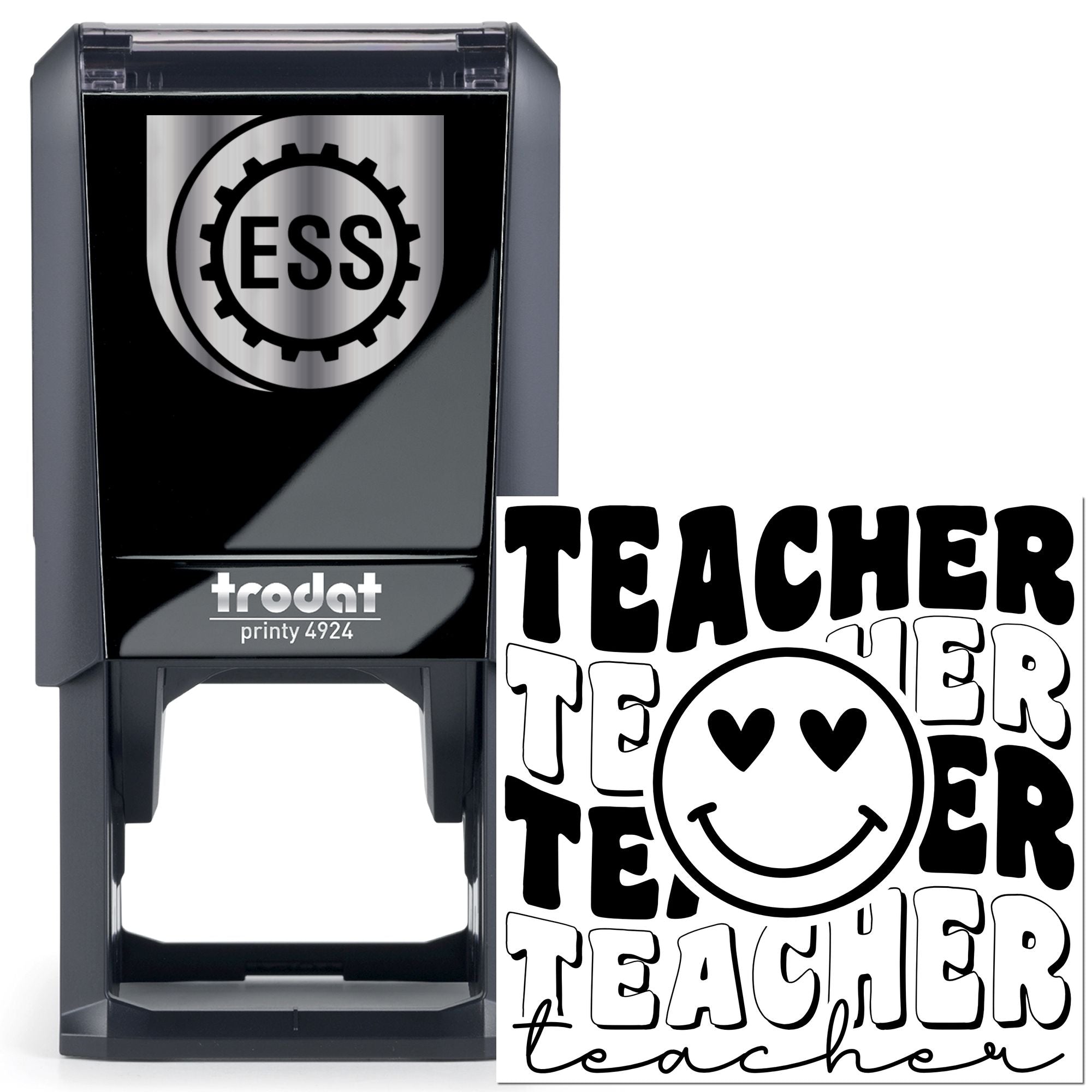 Self-Inking Teacher Love Cardmaking Stamp