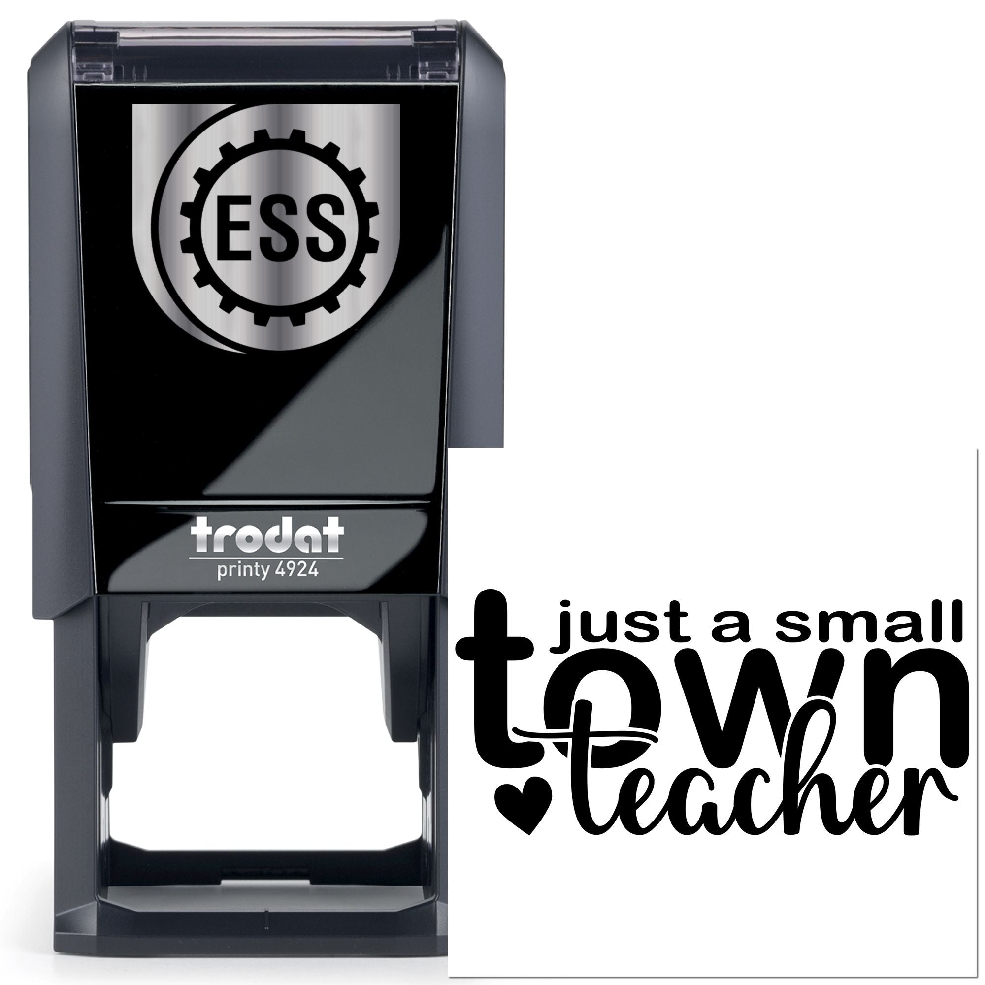 Self-Inking Town Teacher Craft Stamp