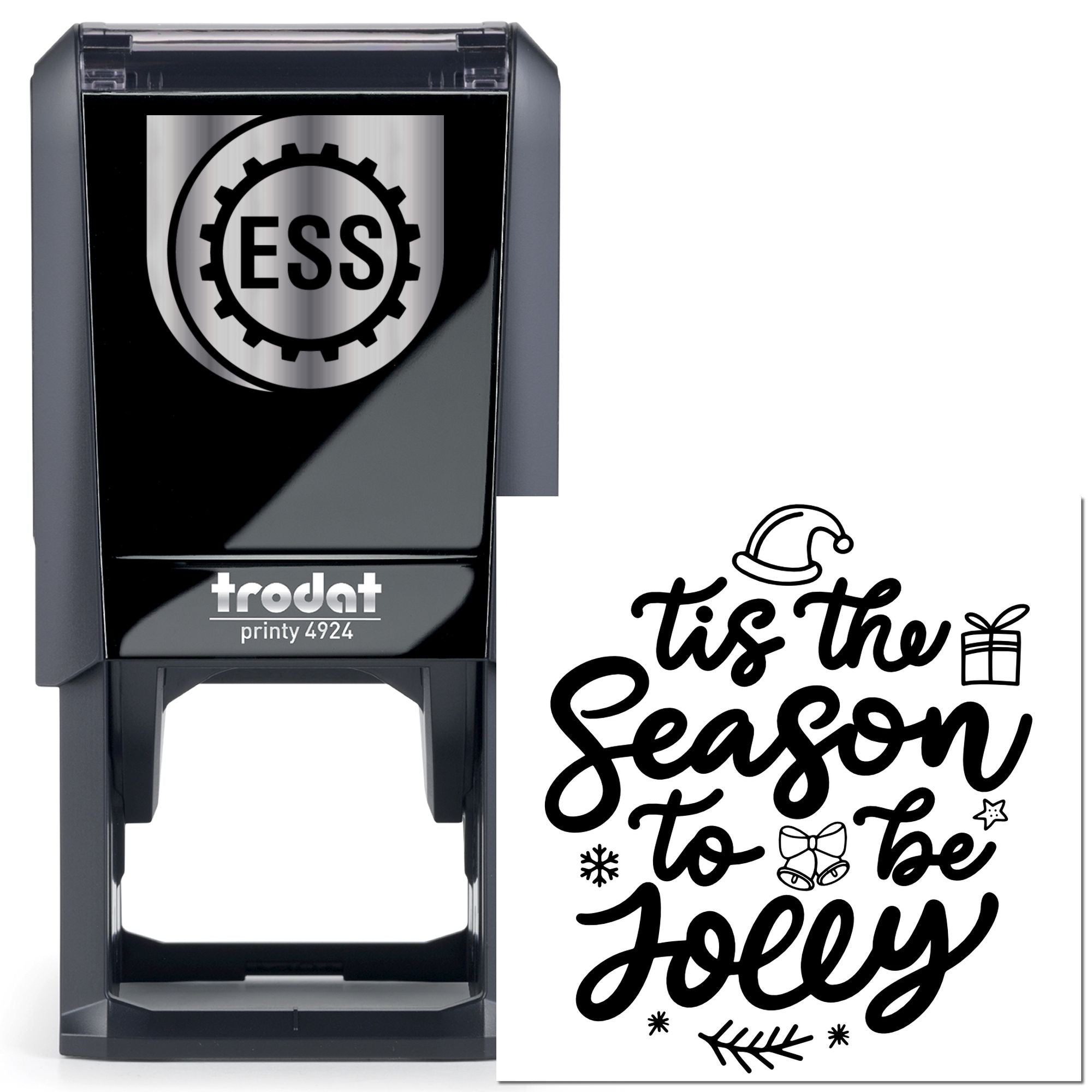 Self-Inking Holiday Cheer Place Card Stamp