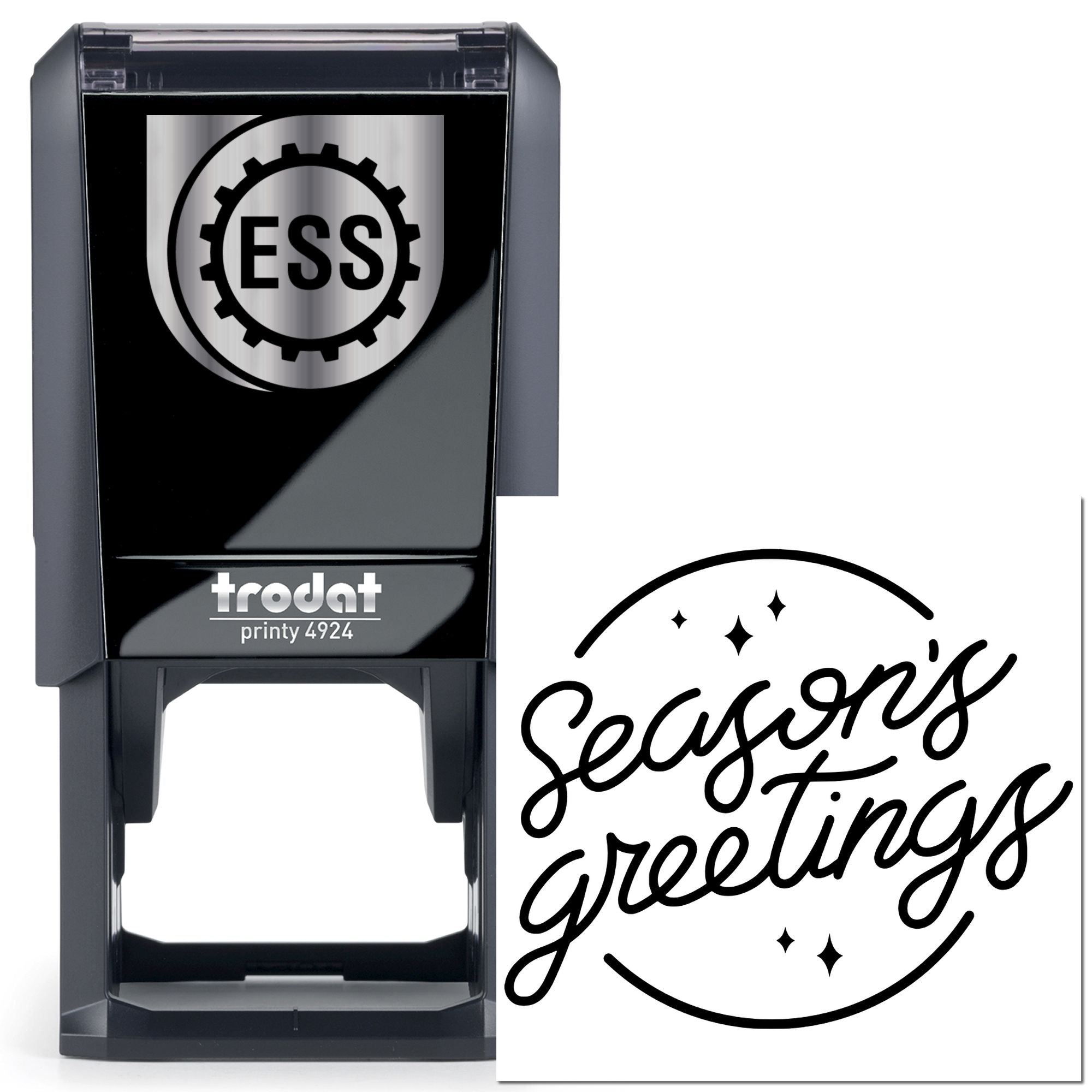 Self-Inking Season's Greetings Crafting Stamp