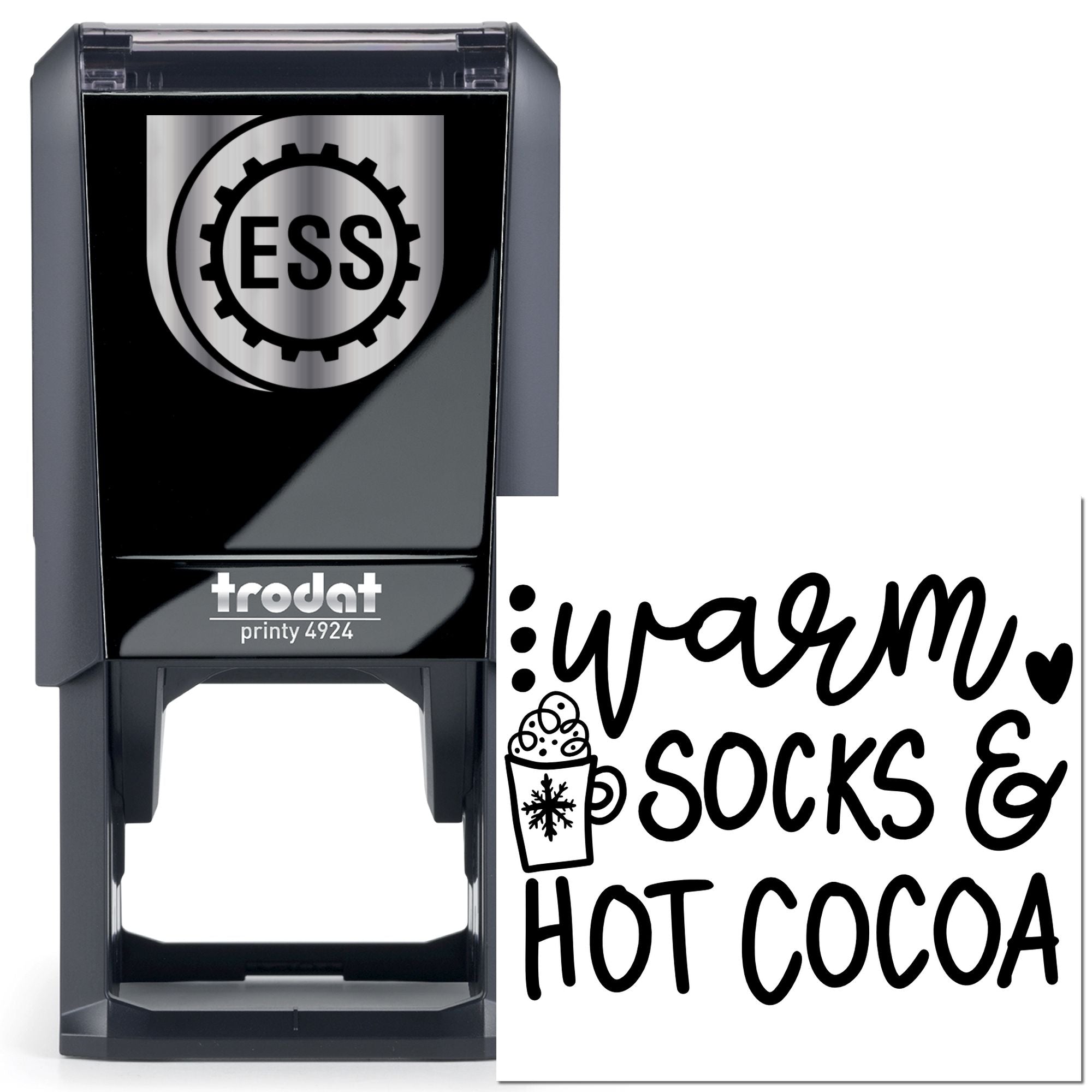 Self-Inking Cozy Comfort Party Favor Stamp