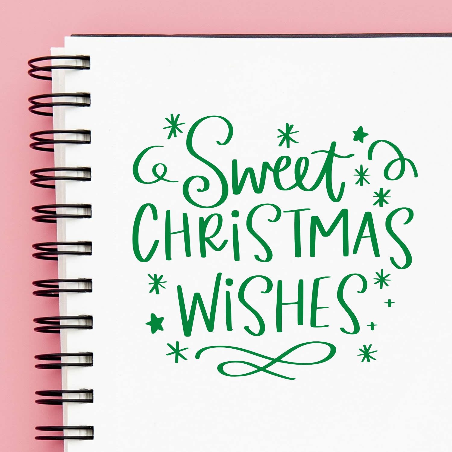 Self-Inking Christmas Wishes Journaling Stamp