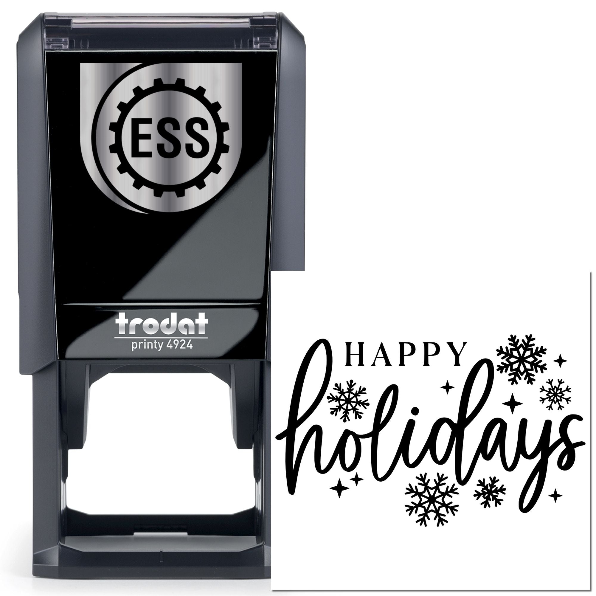 Self-Inking Happy Holidays Craft Stamp