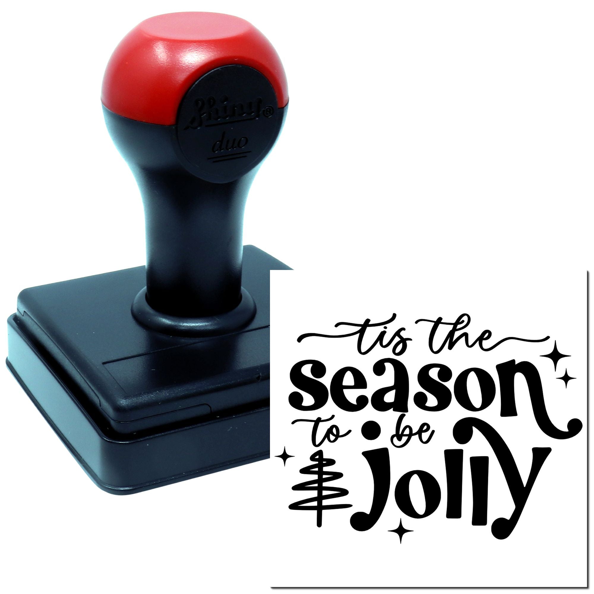 Duo Tis Season To Be Jolly Hand Stamp