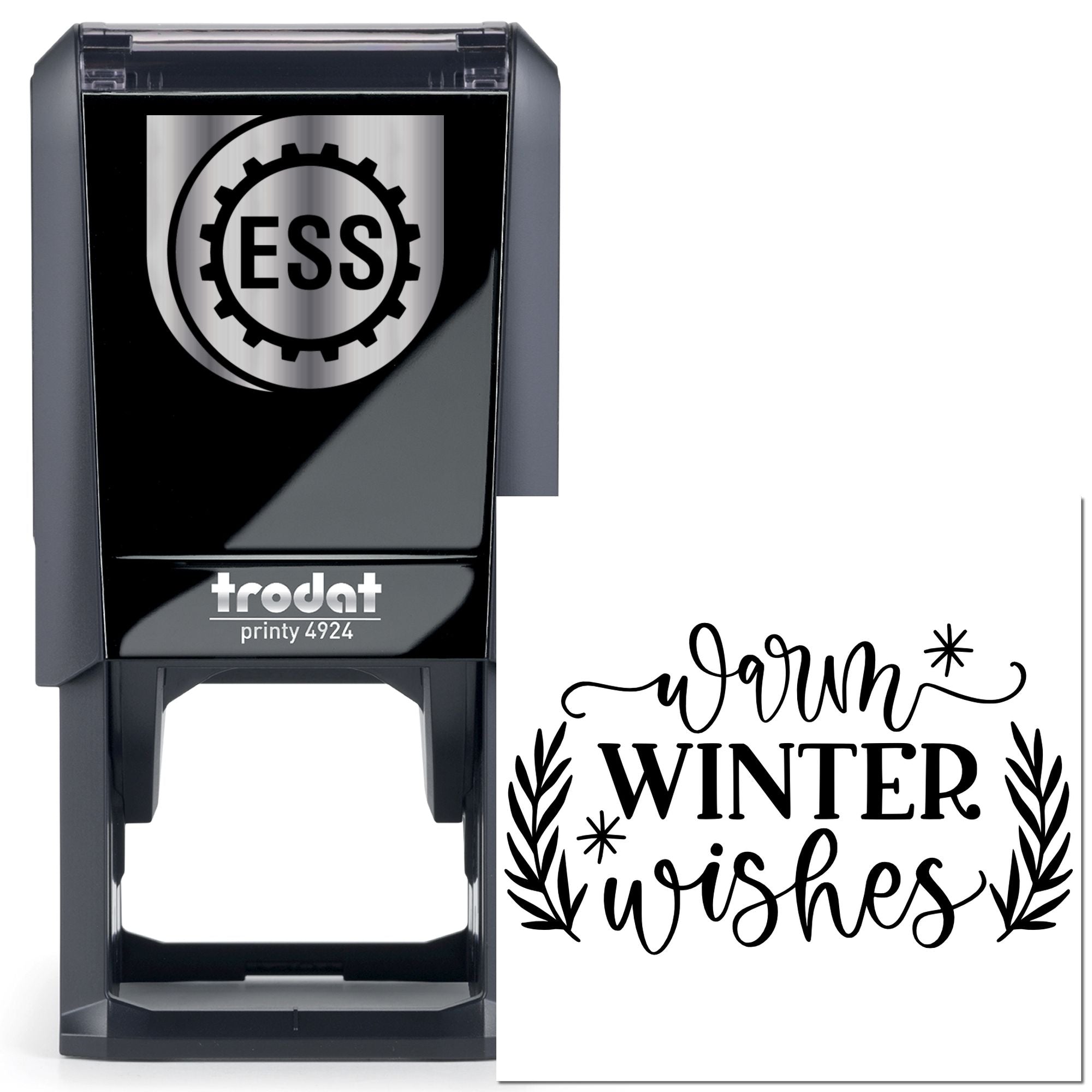 Self-Inking Winter Wishes Crafting Stamp