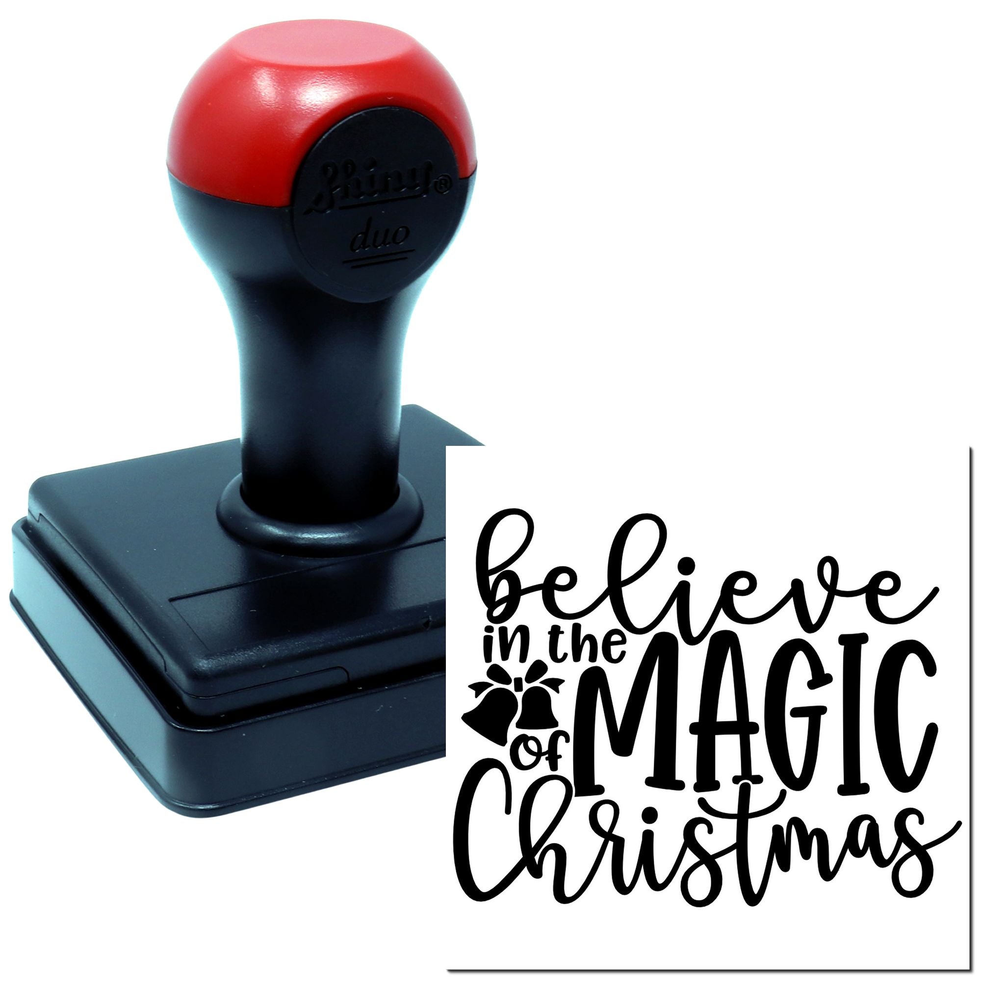 Duo Believe In The Christmas Magic Hand Stamp