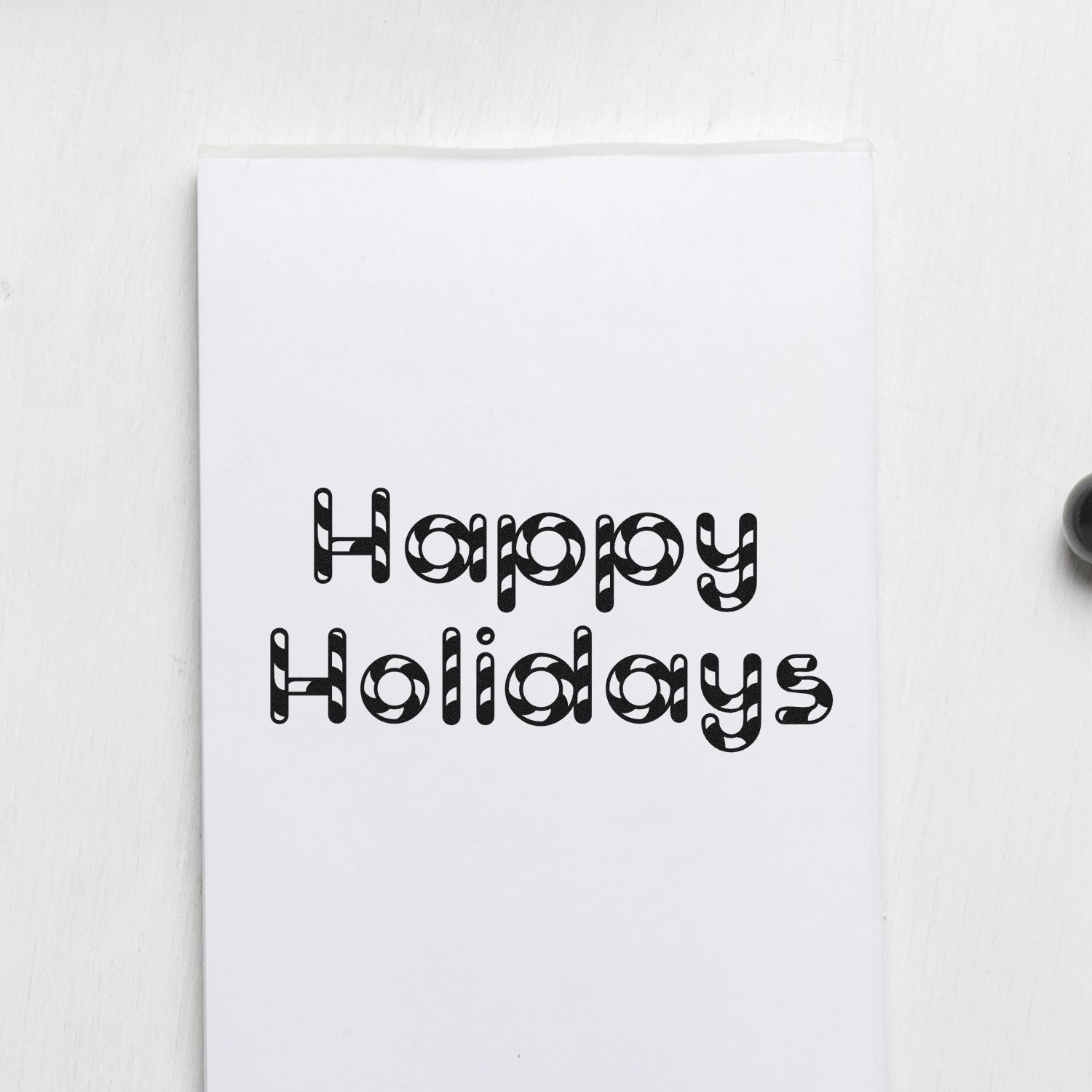 Self-Inking Happy Holidays Scrapbooking Stamp