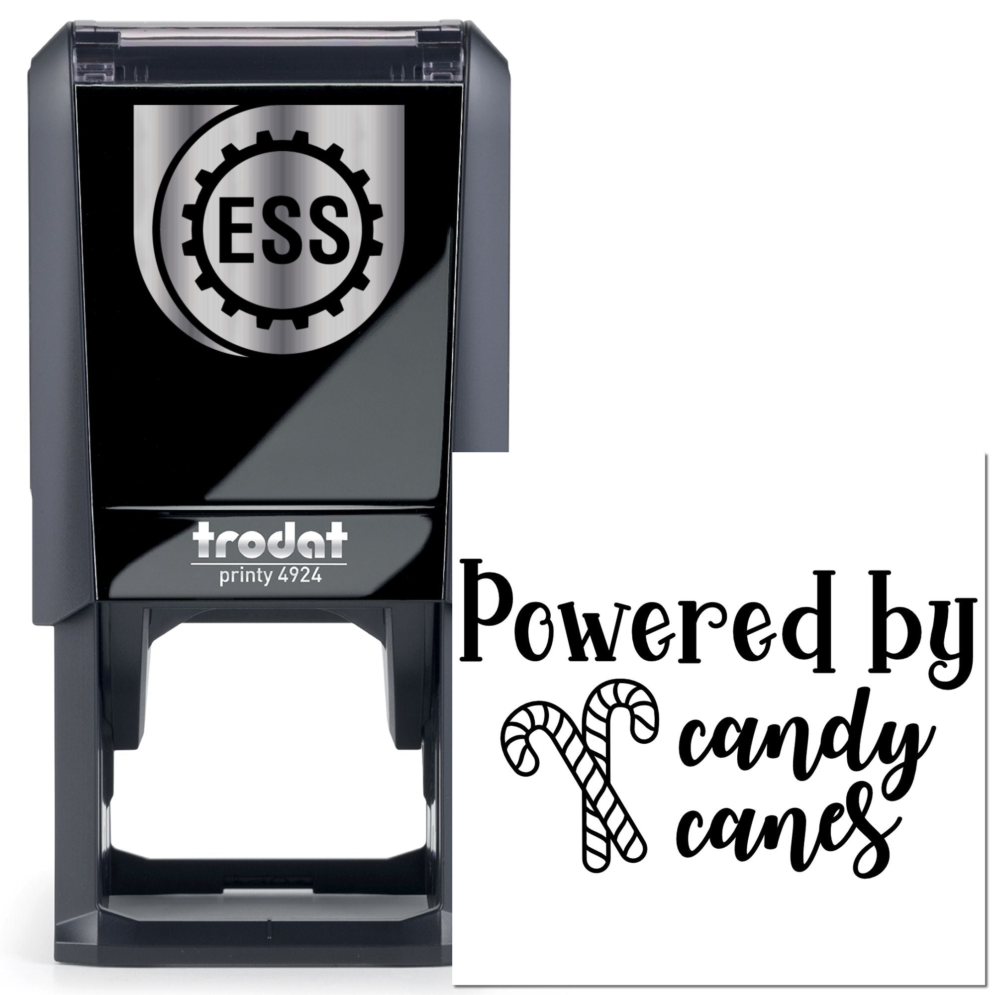 Self-Inking Candy Power Favor Tag Stamp