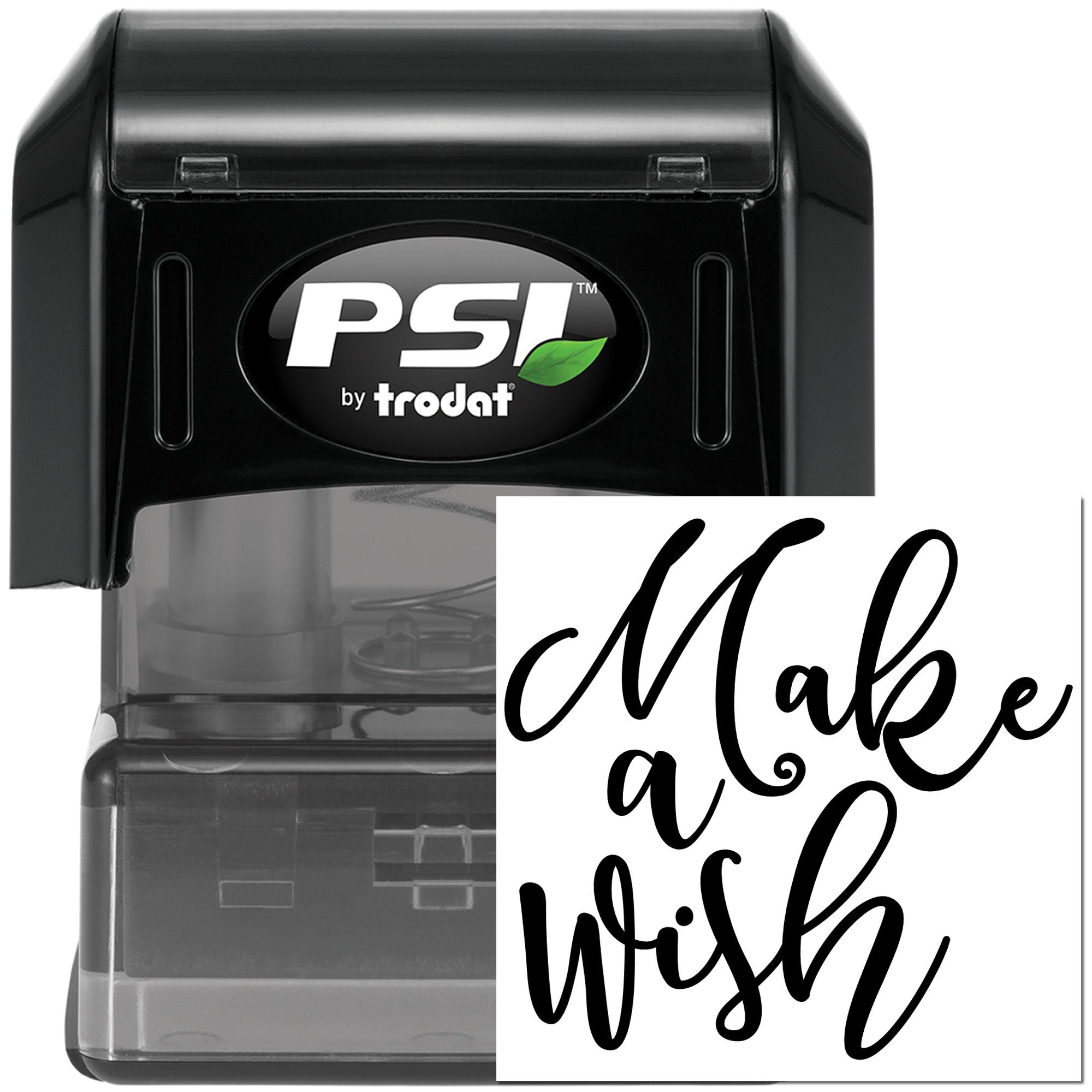 Pre-Inked Make A Wish Papercraft Stamp