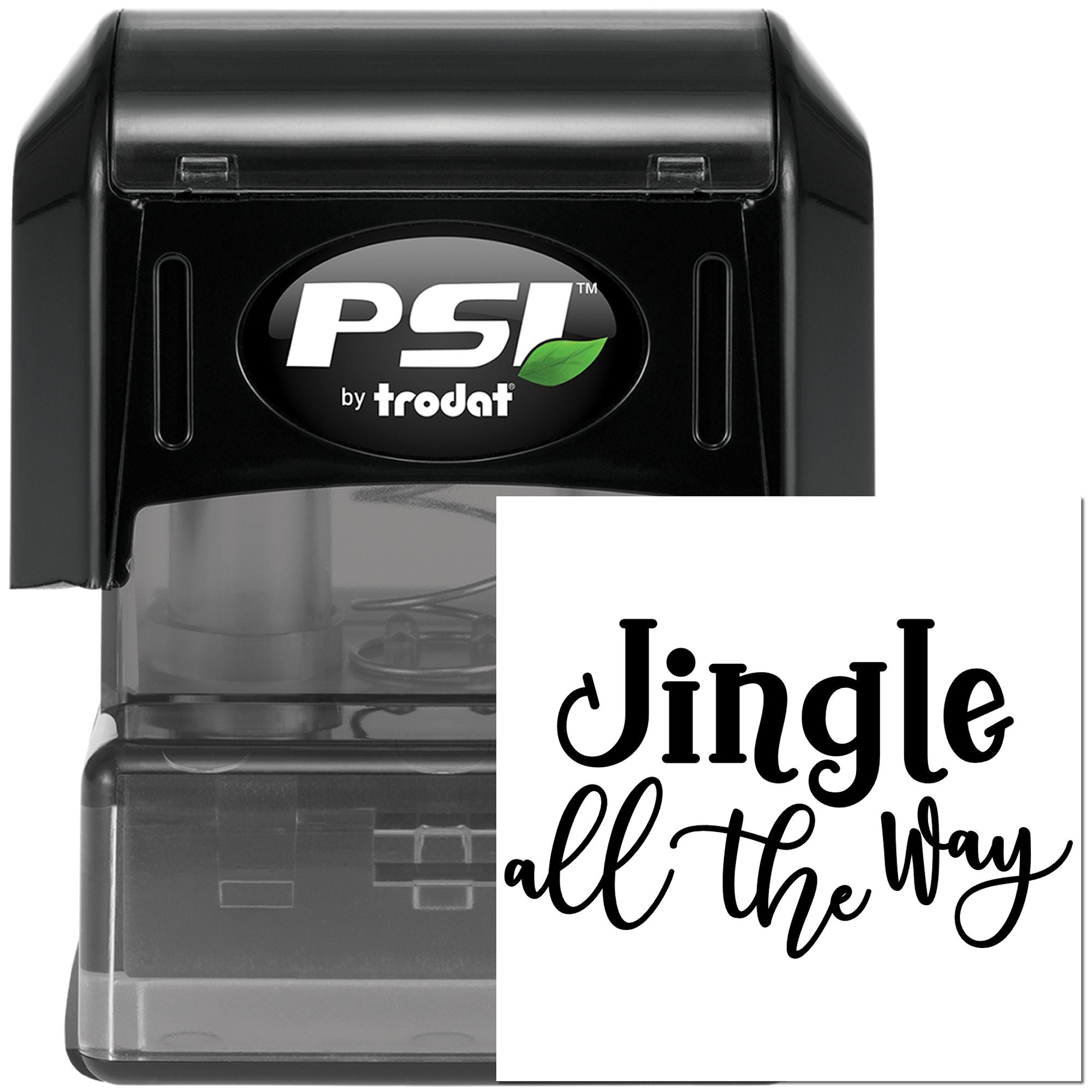 Pre-Inked Jingle All The Way Journaling Stamp