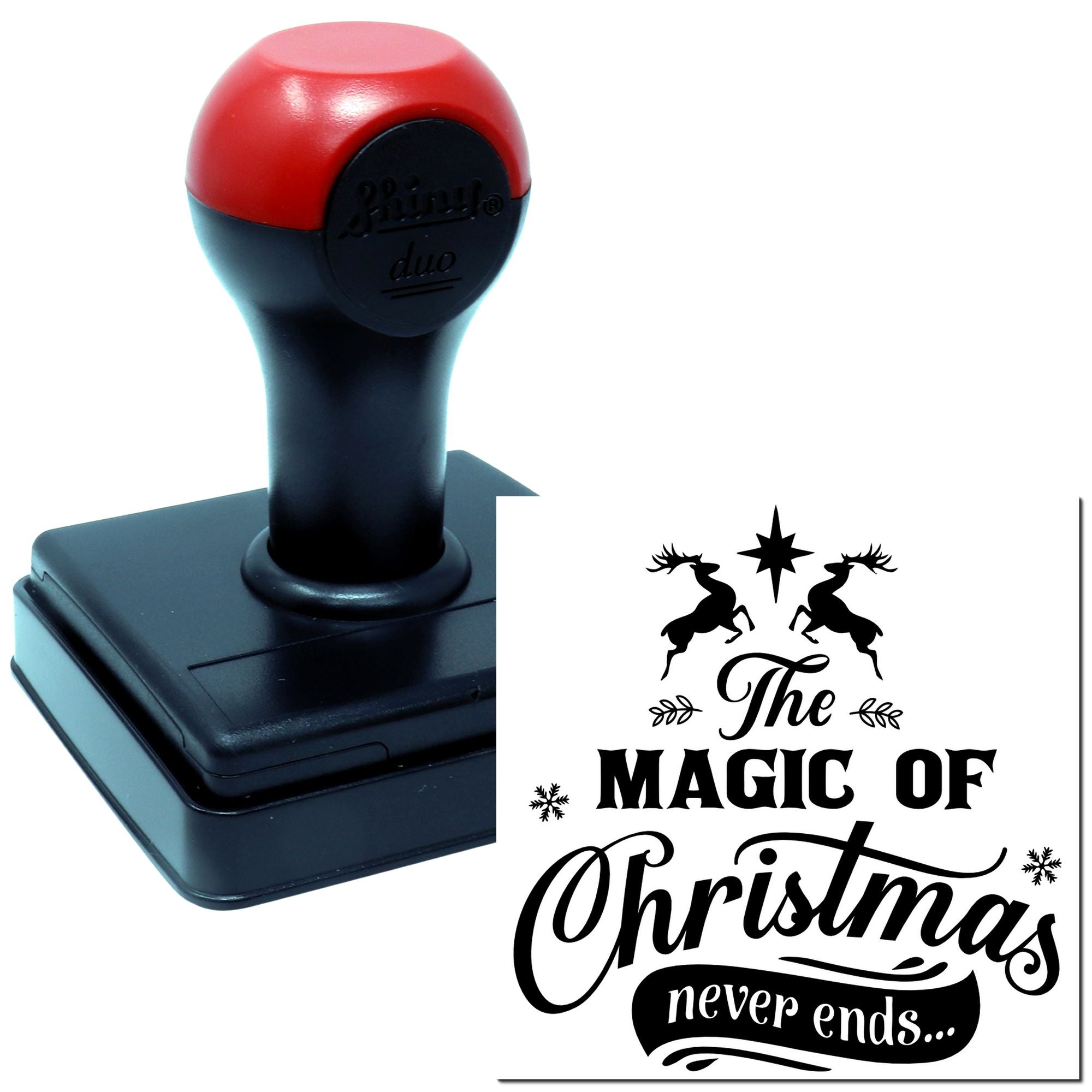 Duo Endless Magic Of Christmas Cheer Hand Stamp