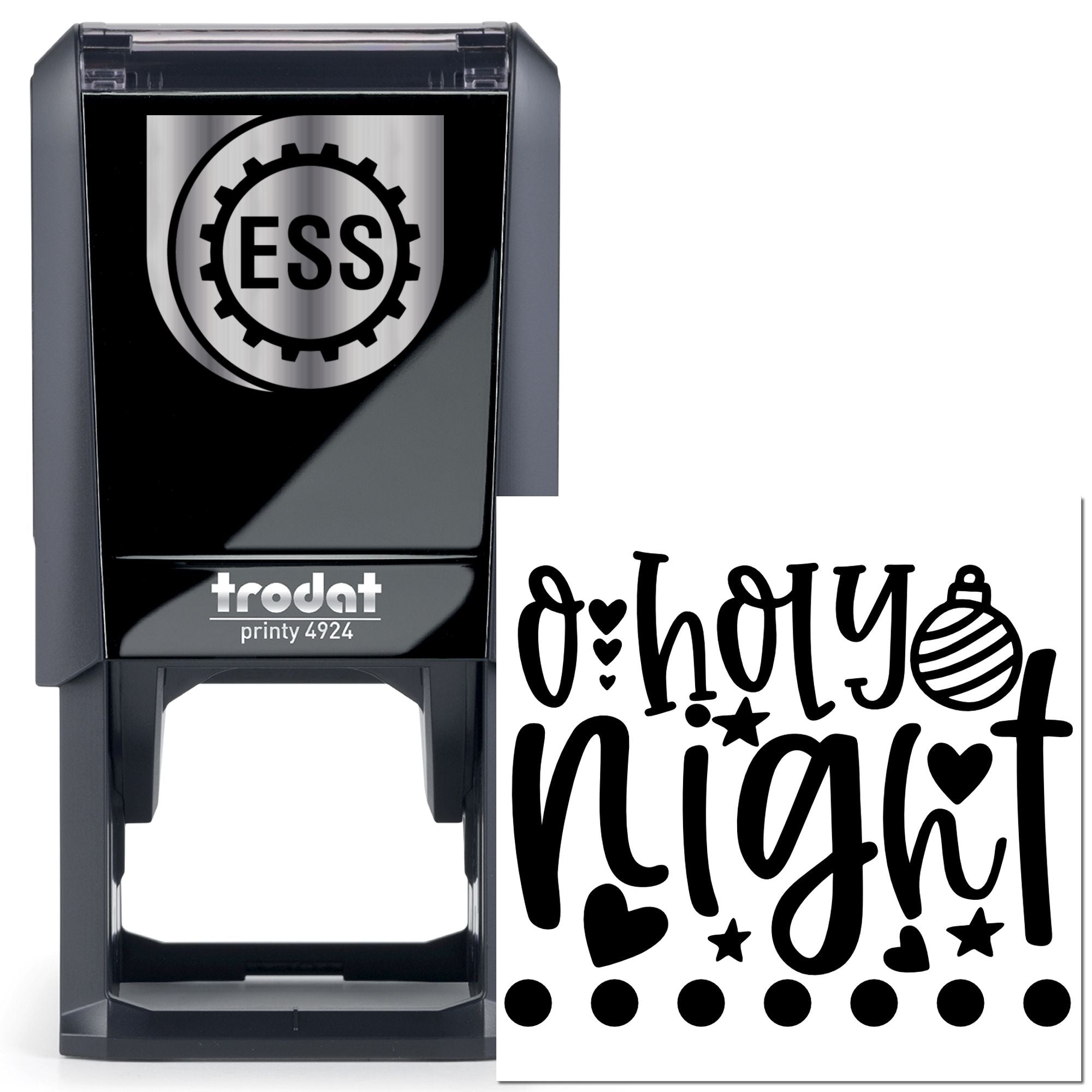 Self-Inking Holiday Night Crafting Stamp