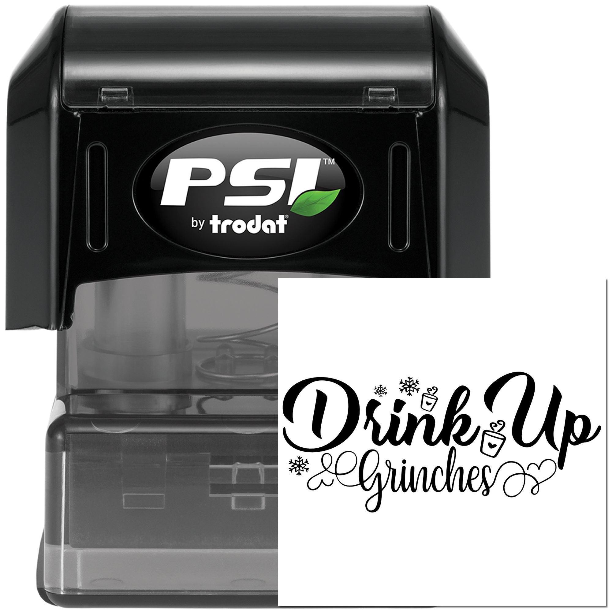 Pre-Inked Drink Up Grinches Card Stamp