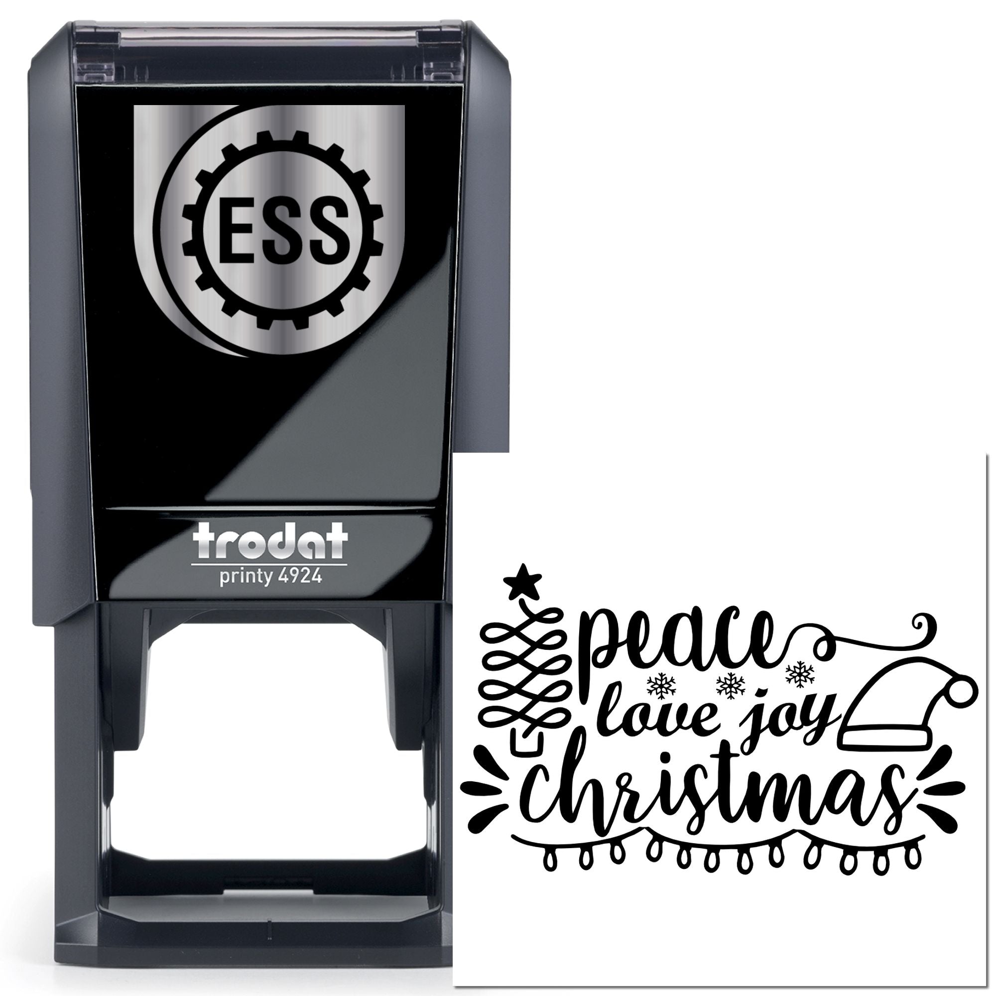 Self-Inking Christmas Joy Paper Craft Stamp