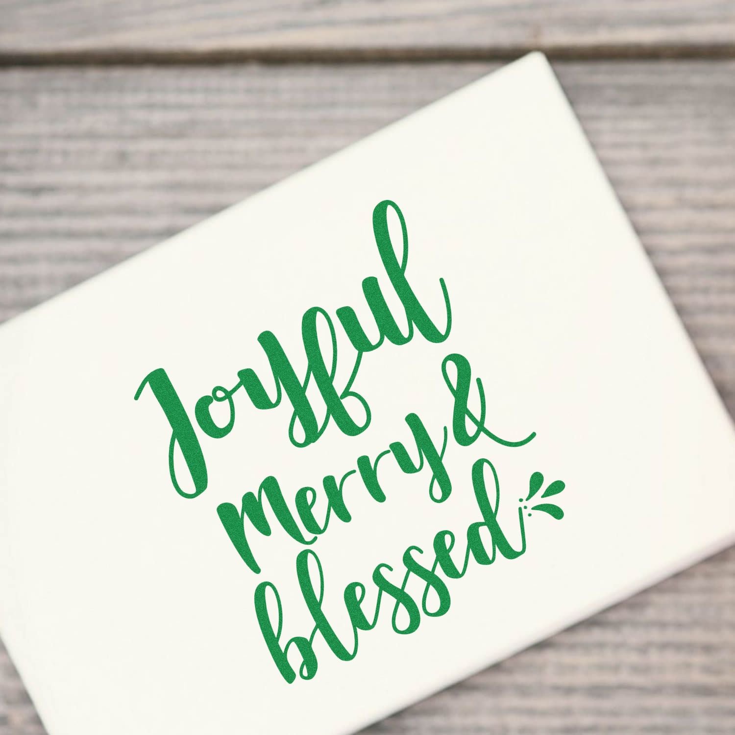 Self-Inking Joyful Blessings Party Favor Stamp