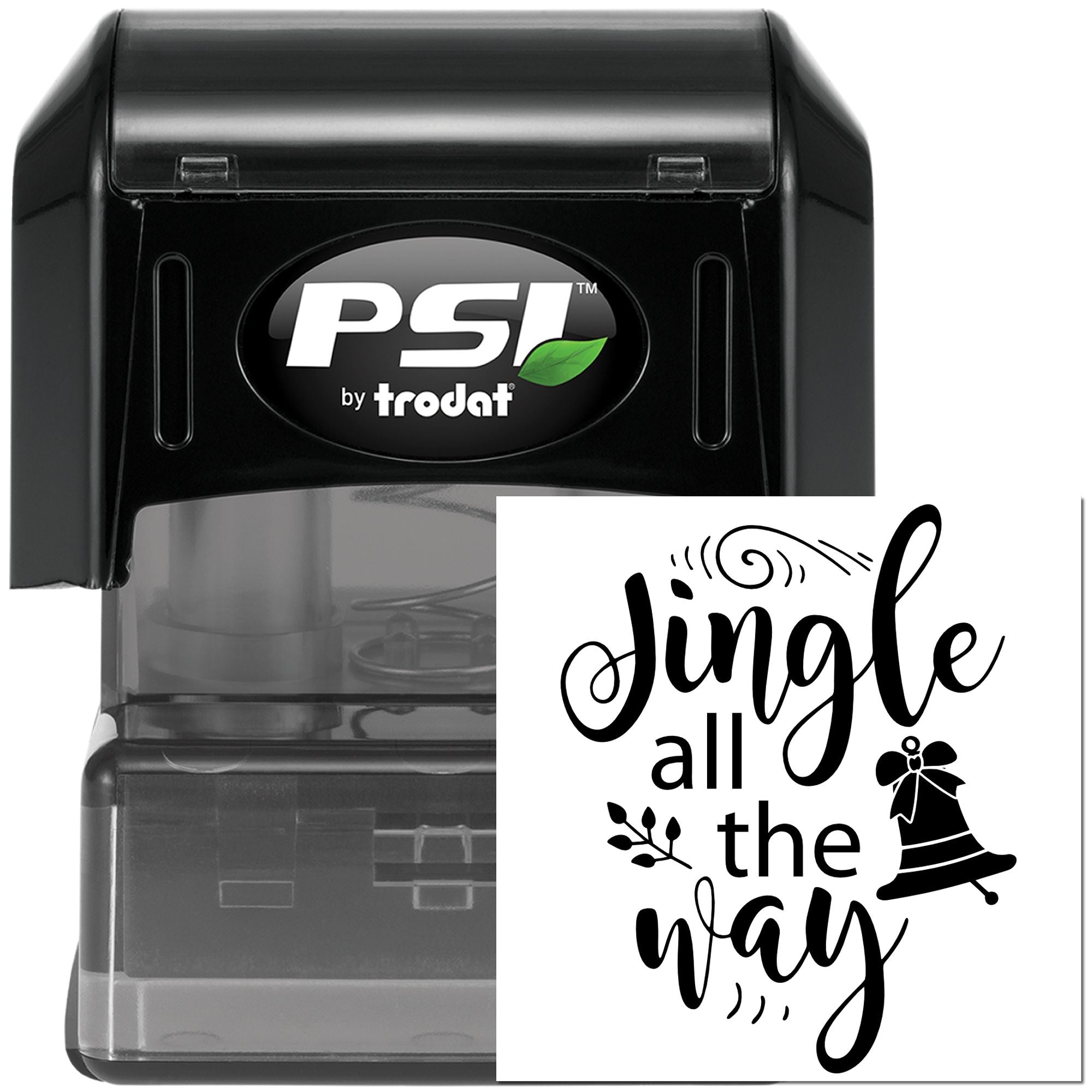 Pre-Inked Jingle Bell Joy Craft Stamp