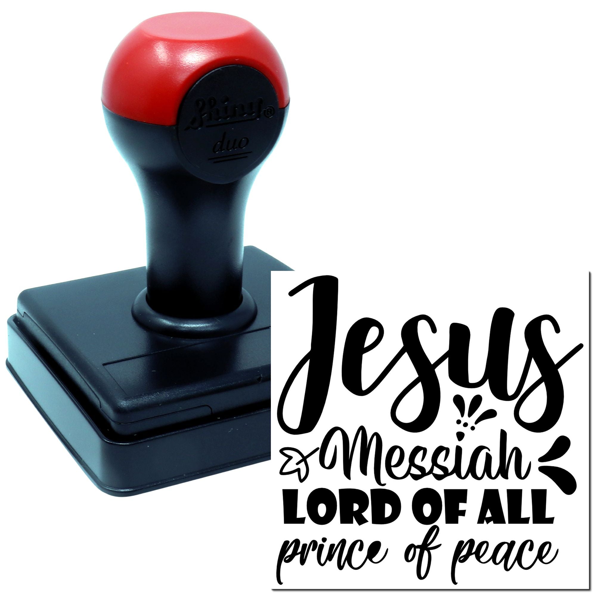 Duo Jesus Messiah Lord Of All Hand Stamp