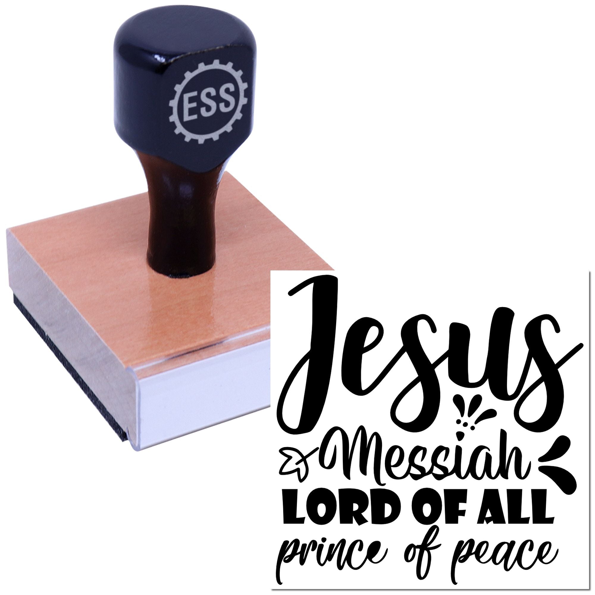 Messiah’S Peaceful Reign Card Making Rubber Stamp