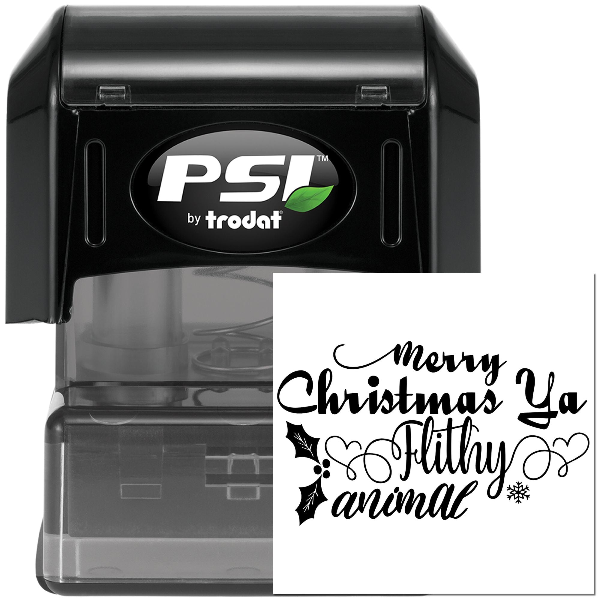 Pre-Inked Ya Filthy Animal Scrapbook Stamp