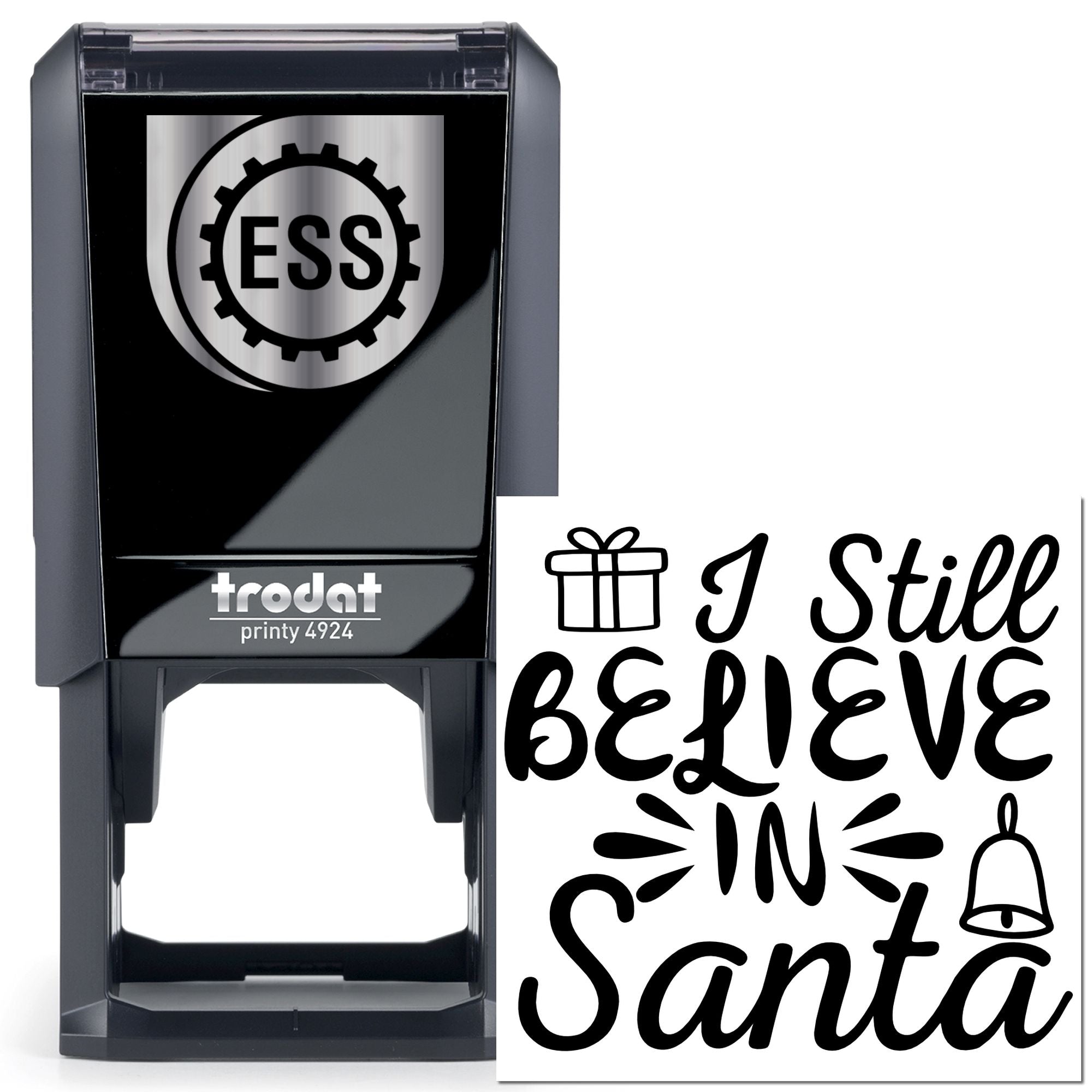 Self-Inking Santa Belief Postcard Stamp