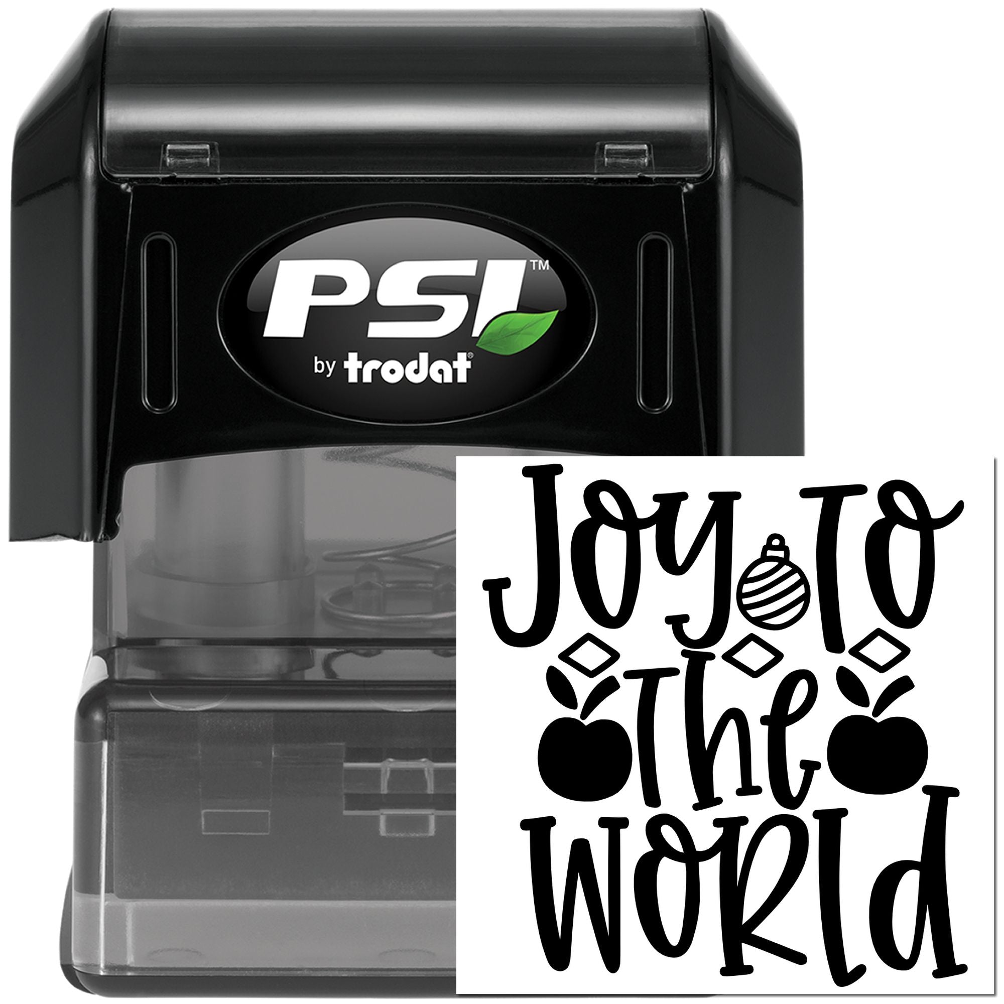 Pre-Inked Joy To World Cardmaking Stamp