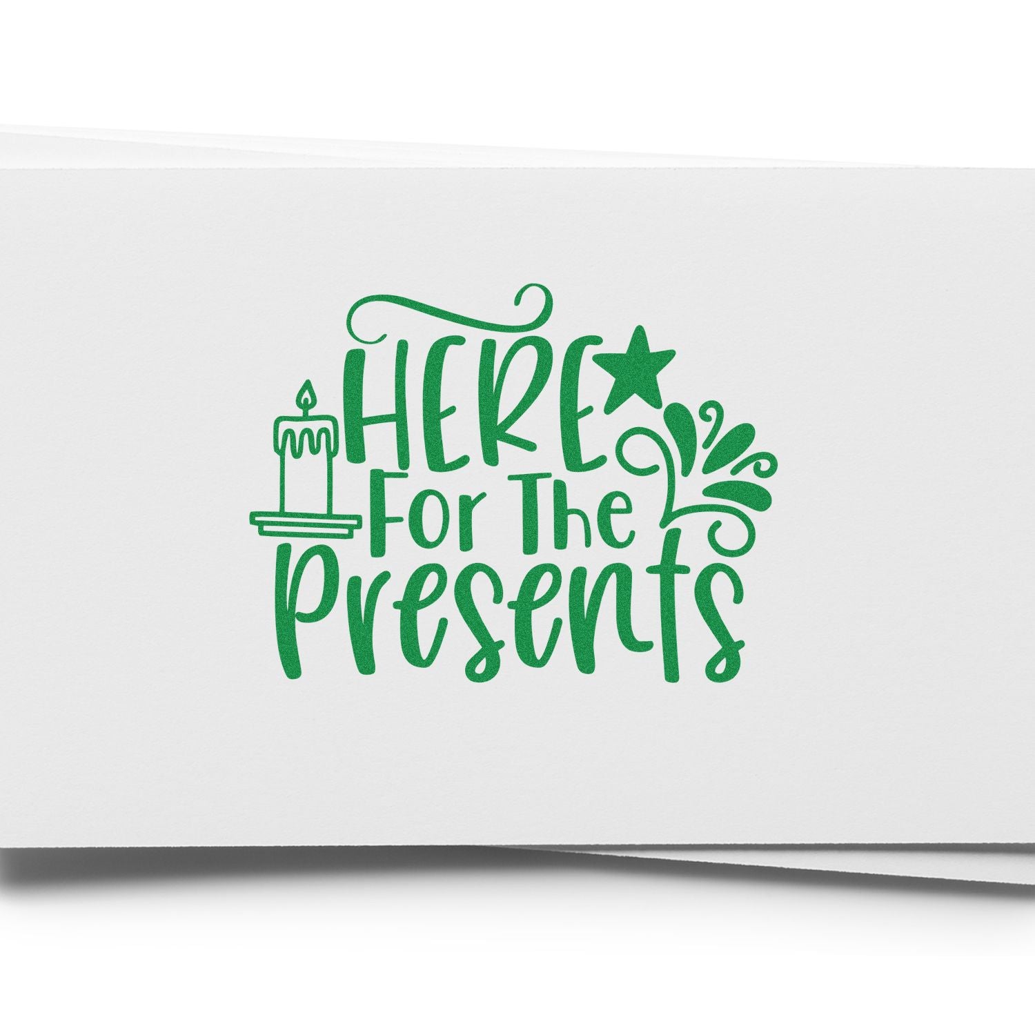 Bring On Presents Crafting Rubber Stamp