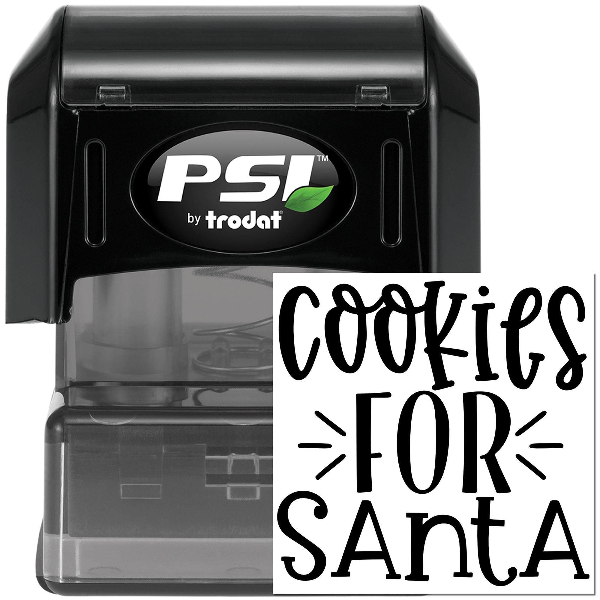 Pre-Inked Cookies For Santa Card Making Stamp