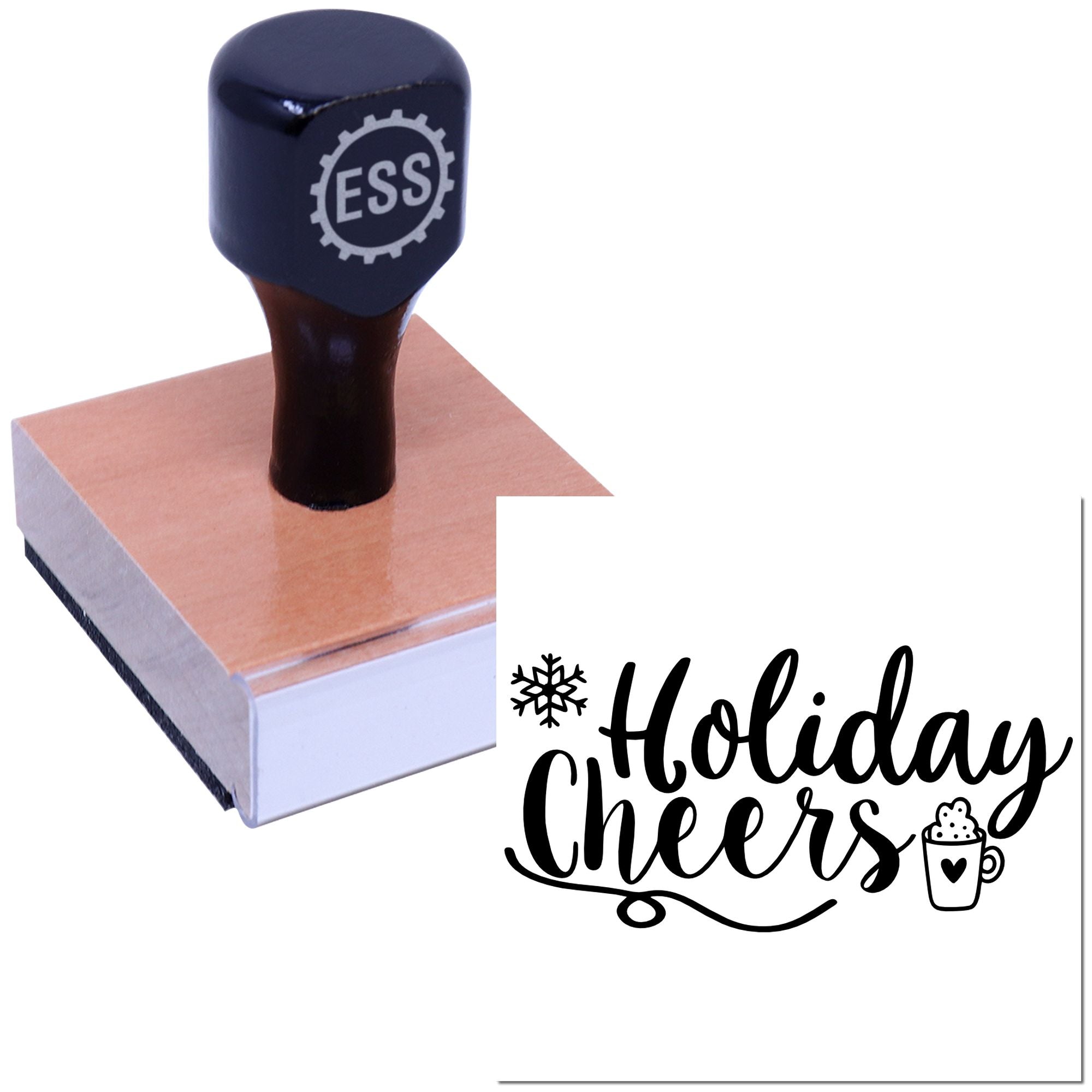 Cozy Cocoa Celebration Paper Goods Rubber Stamp