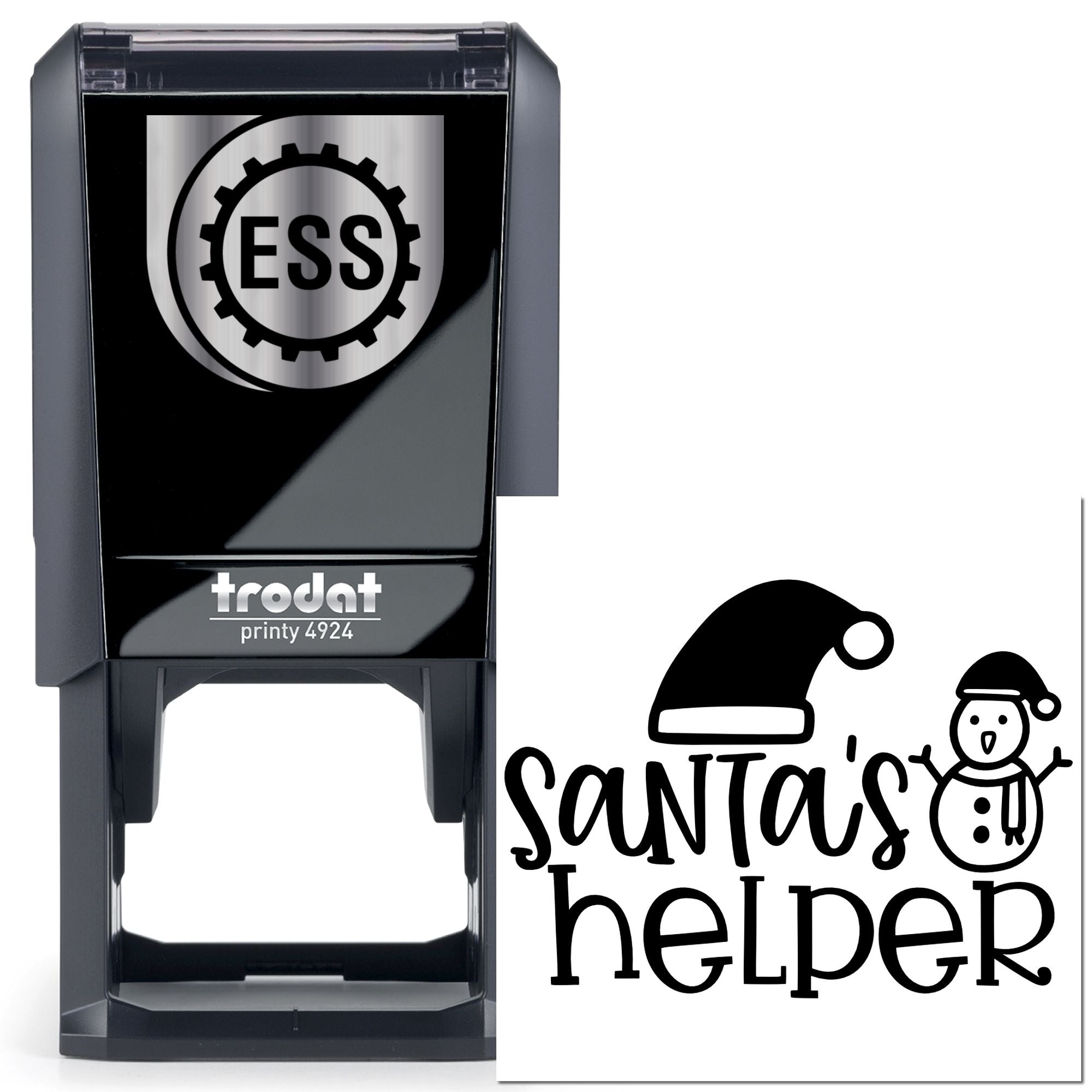 Self-Inking Santa's Helper Crafting Stamp