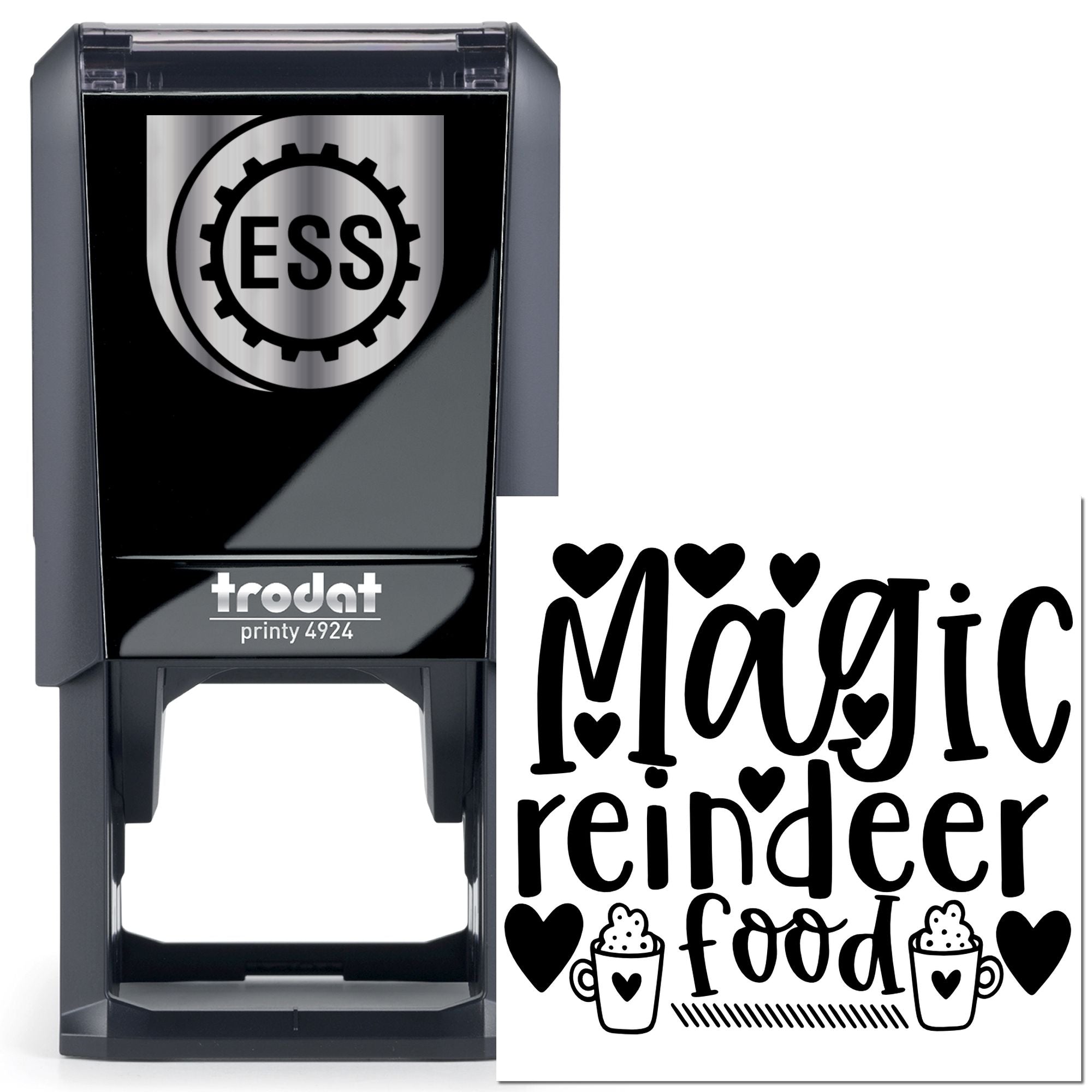 Self-Inking Magic Reindeer Party Favor Stamp