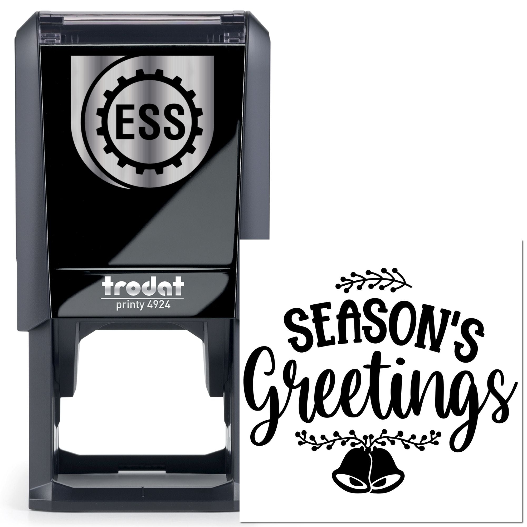 Self-Inking Season's Greetings Scrapbook Stamp