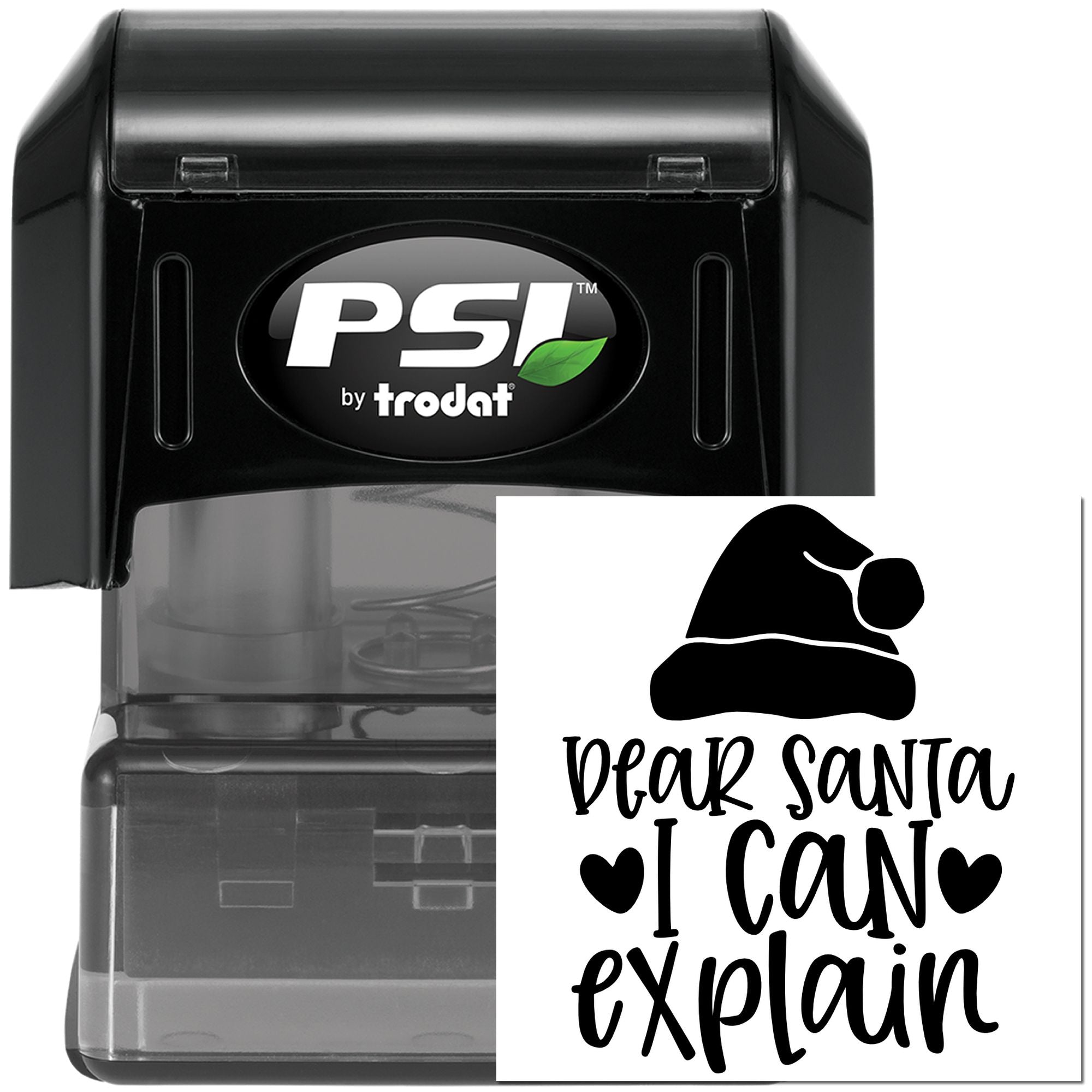 Pre-Inked I Can't Explain Scrapbook Stamp