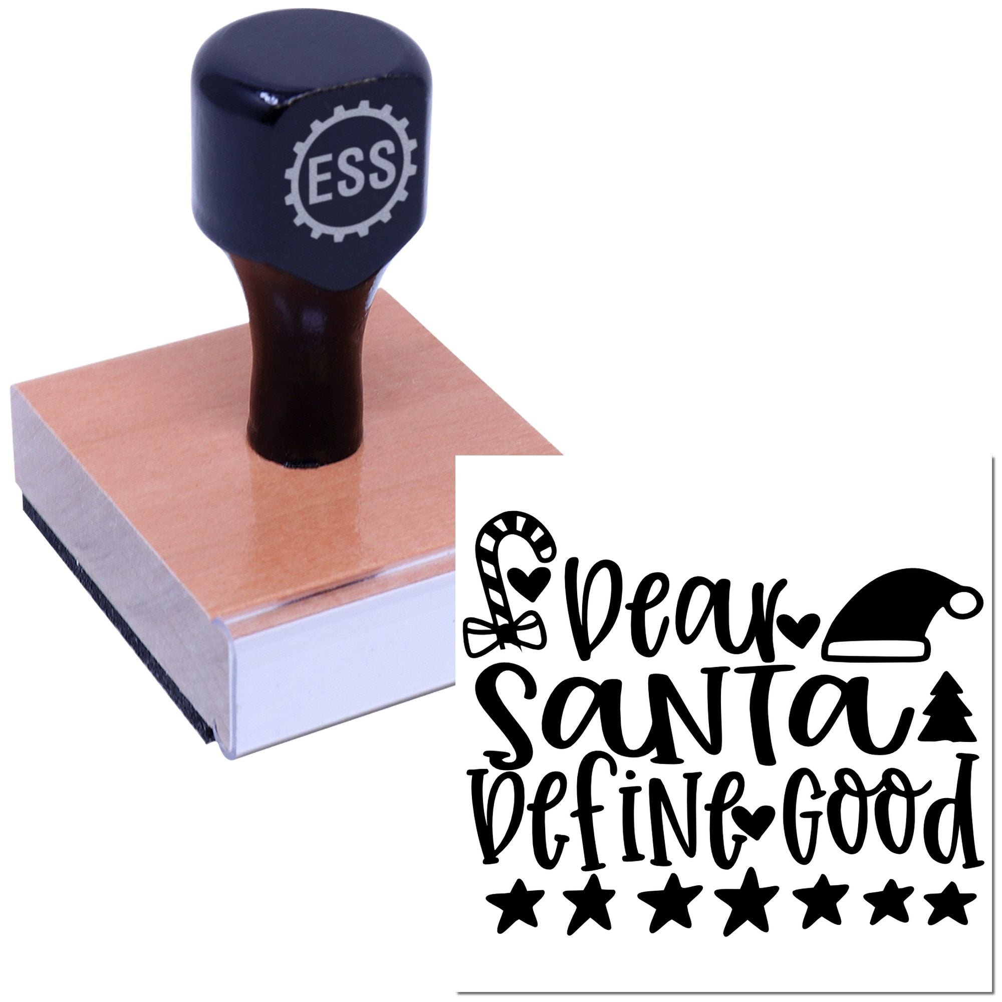 Define Good Clause Card Making Rubber Stamp