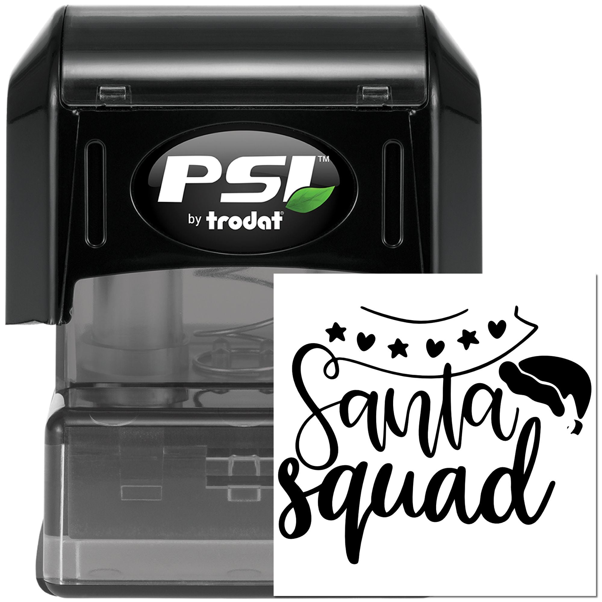 Pre-Inked Santa Squad Crew Paper Craft Stamp